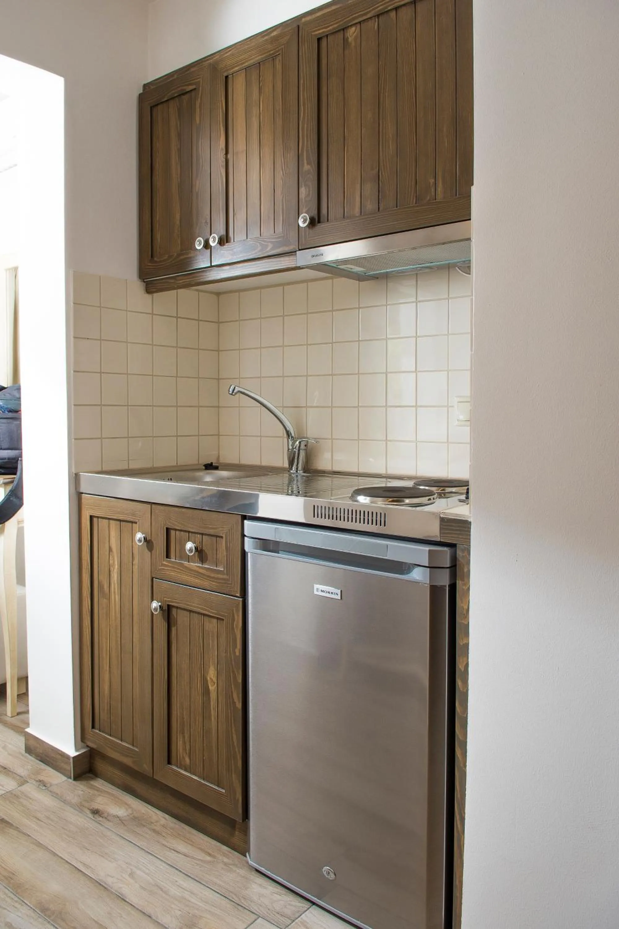 Kitchen or kitchenette in Hotel Pilalidis