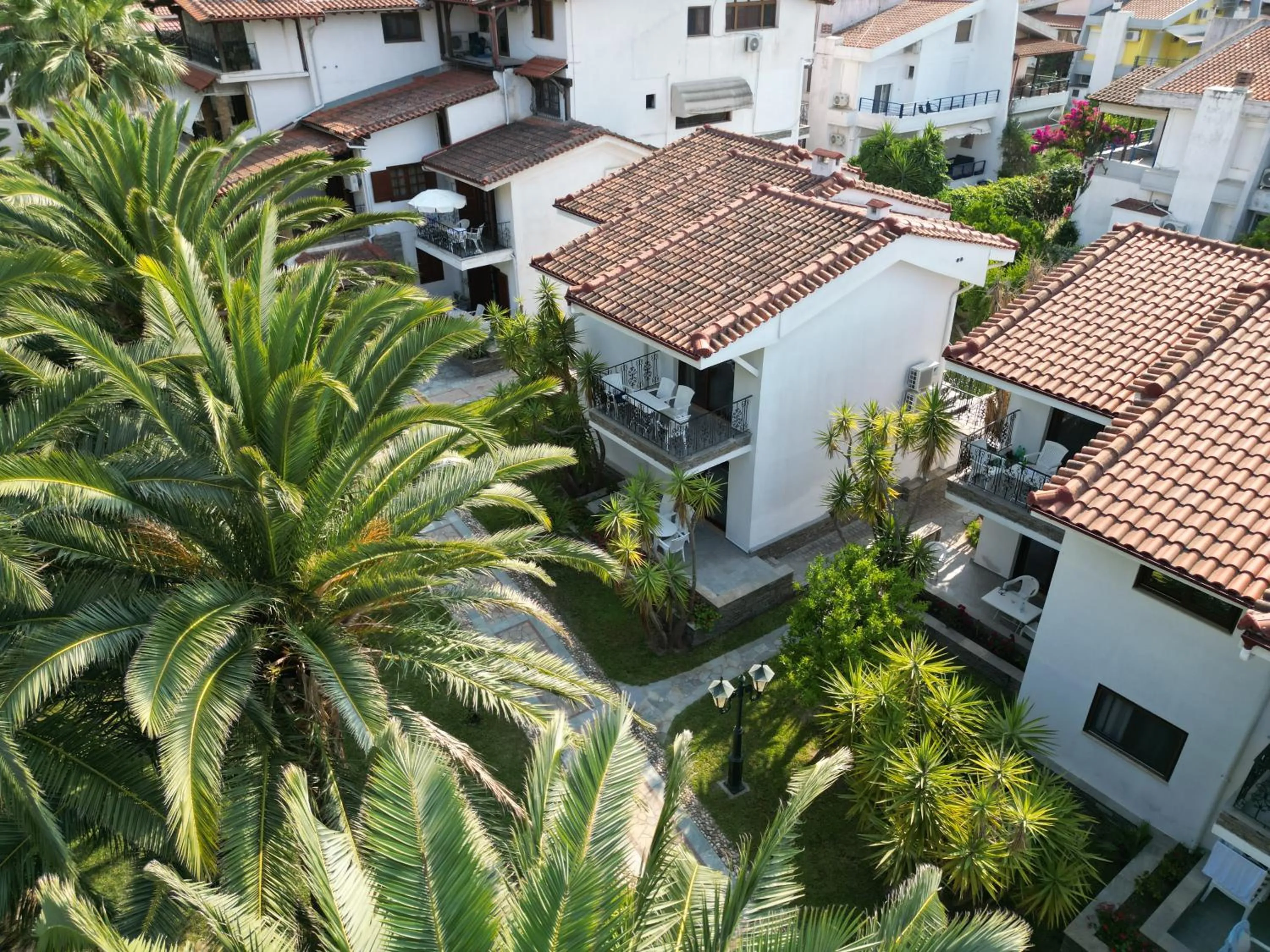 Bird's eye view in Hotel Pilalidis