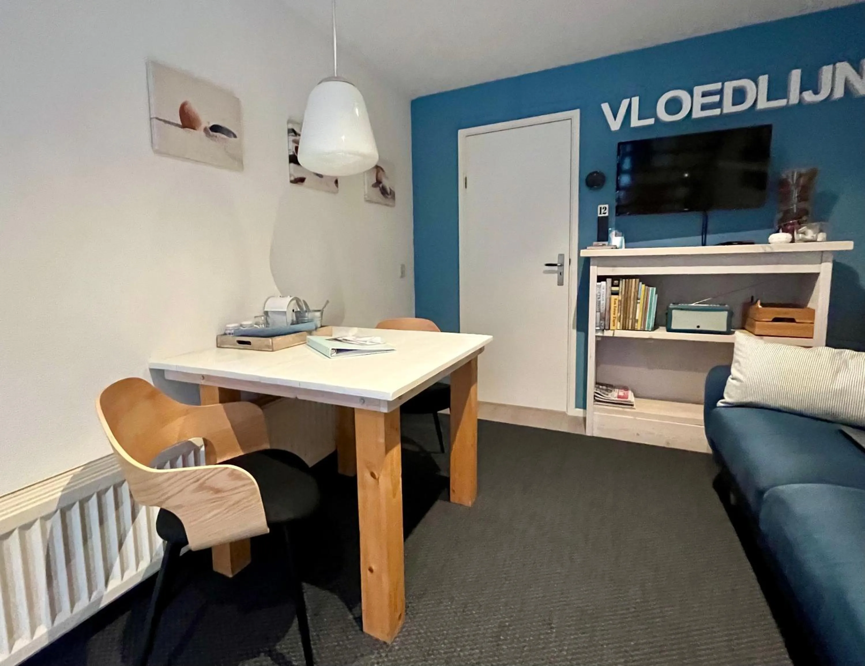 Living room in B&B Vloedlijn Texel