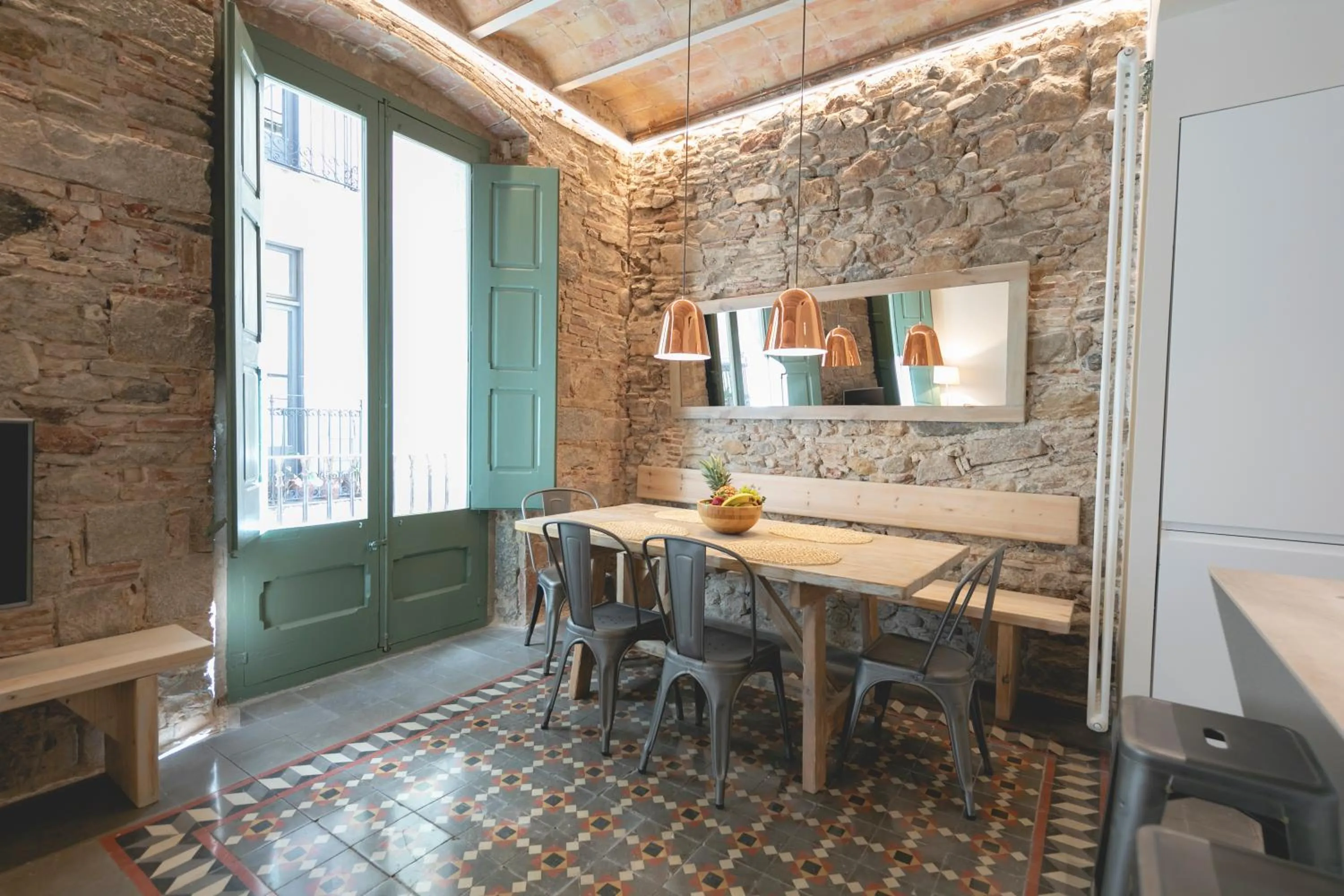 Dining area in Bravissimo Mercaders, beautiful 3 bedroom apartment