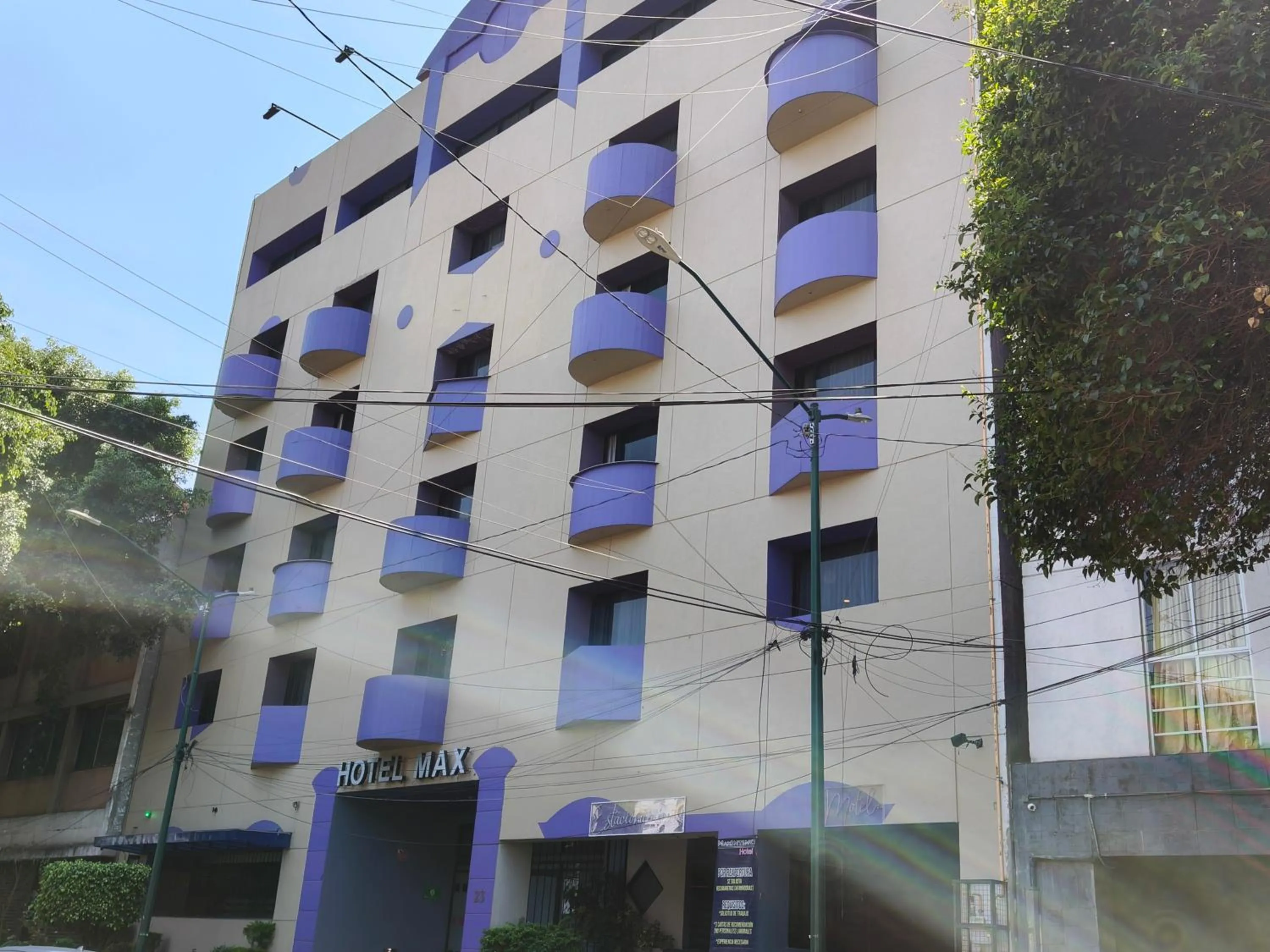 Property building in Hotel Max