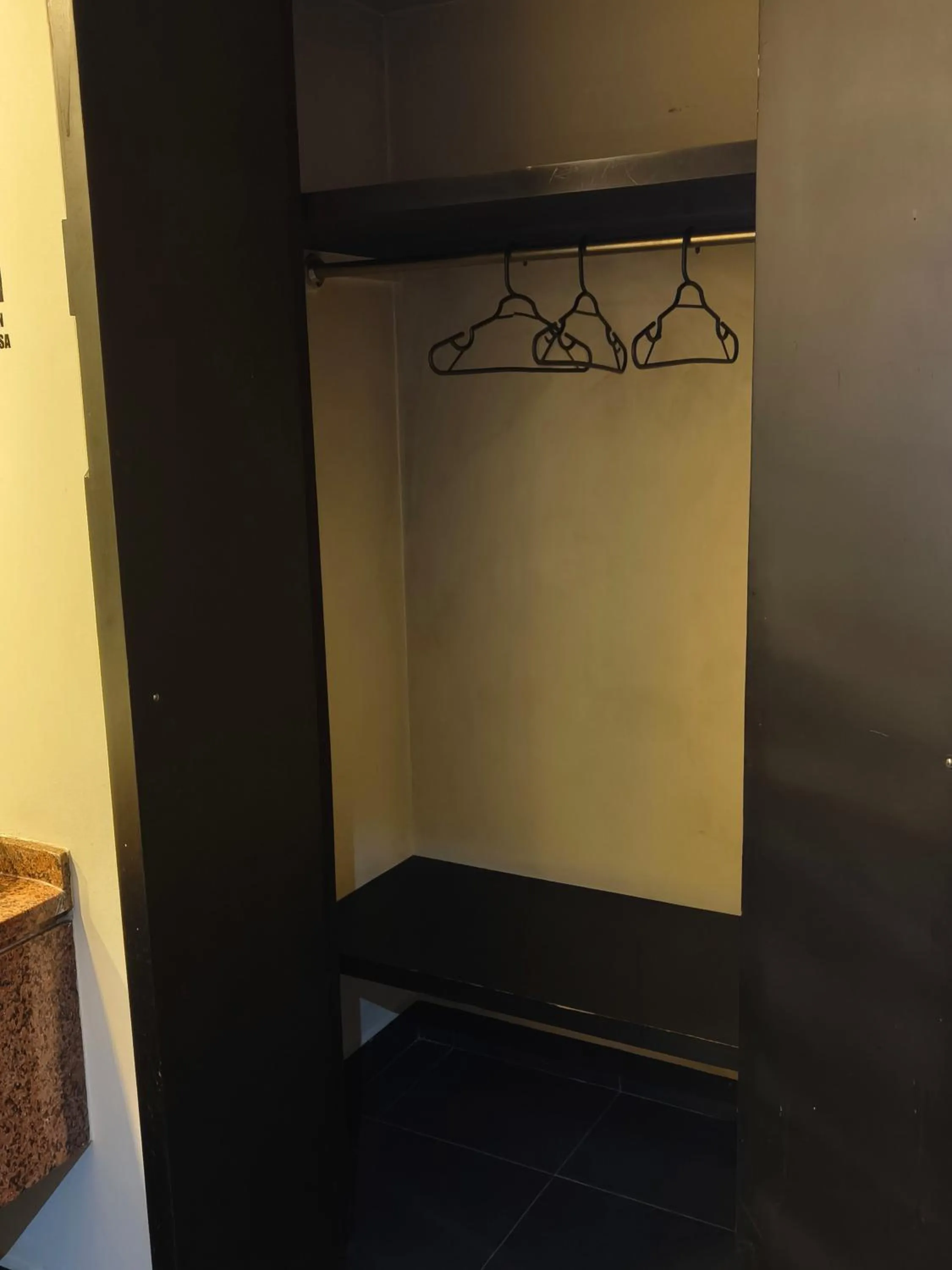 wardrobe in Hotel Max