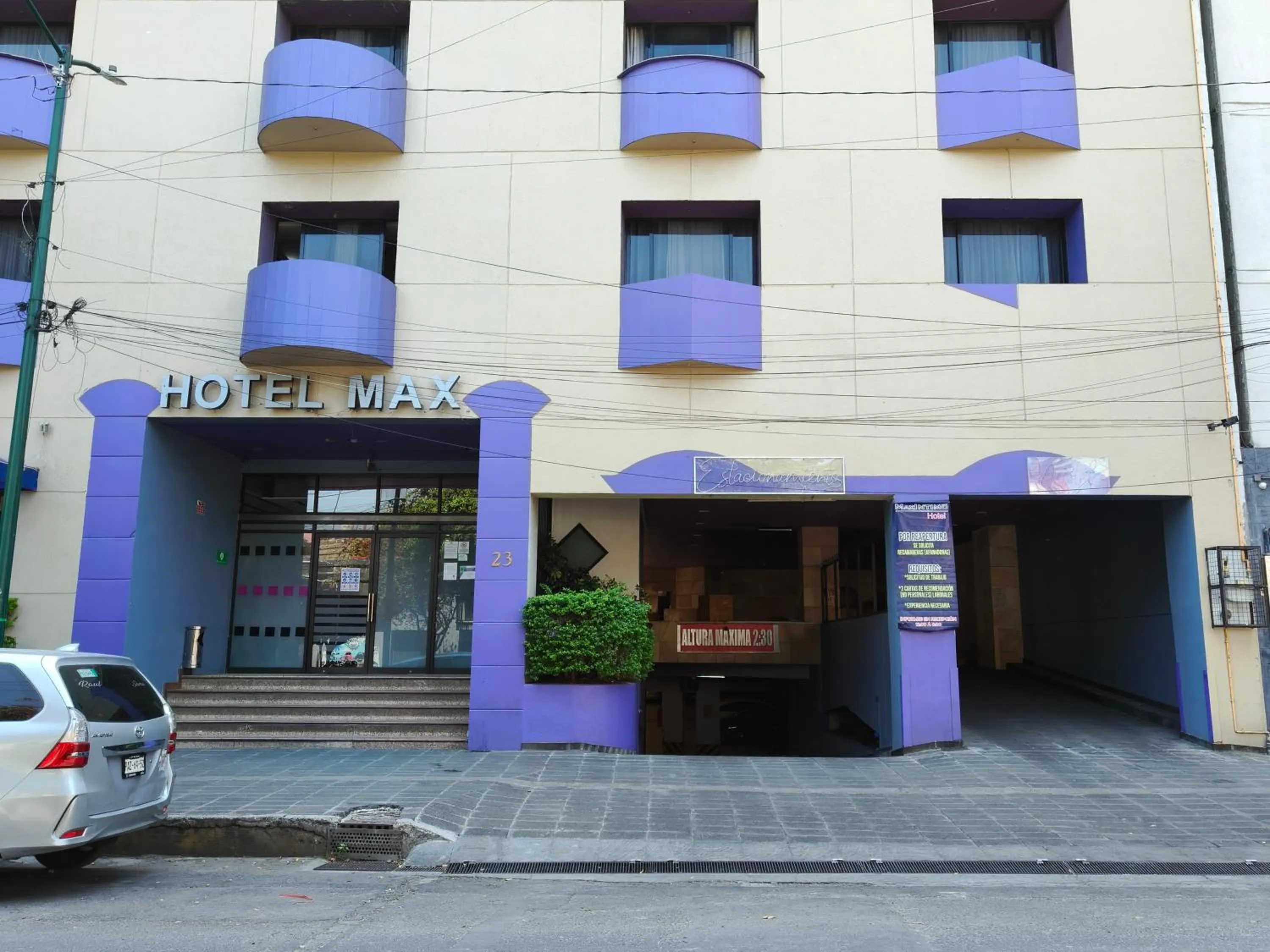 Property building in Hotel Max