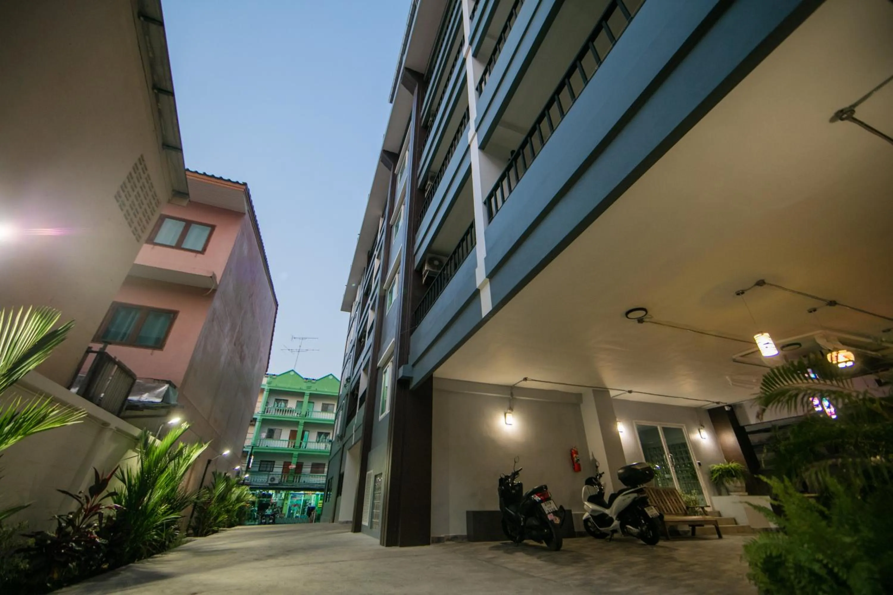 Facade/entrance in Nalanta Hotel Pattaya