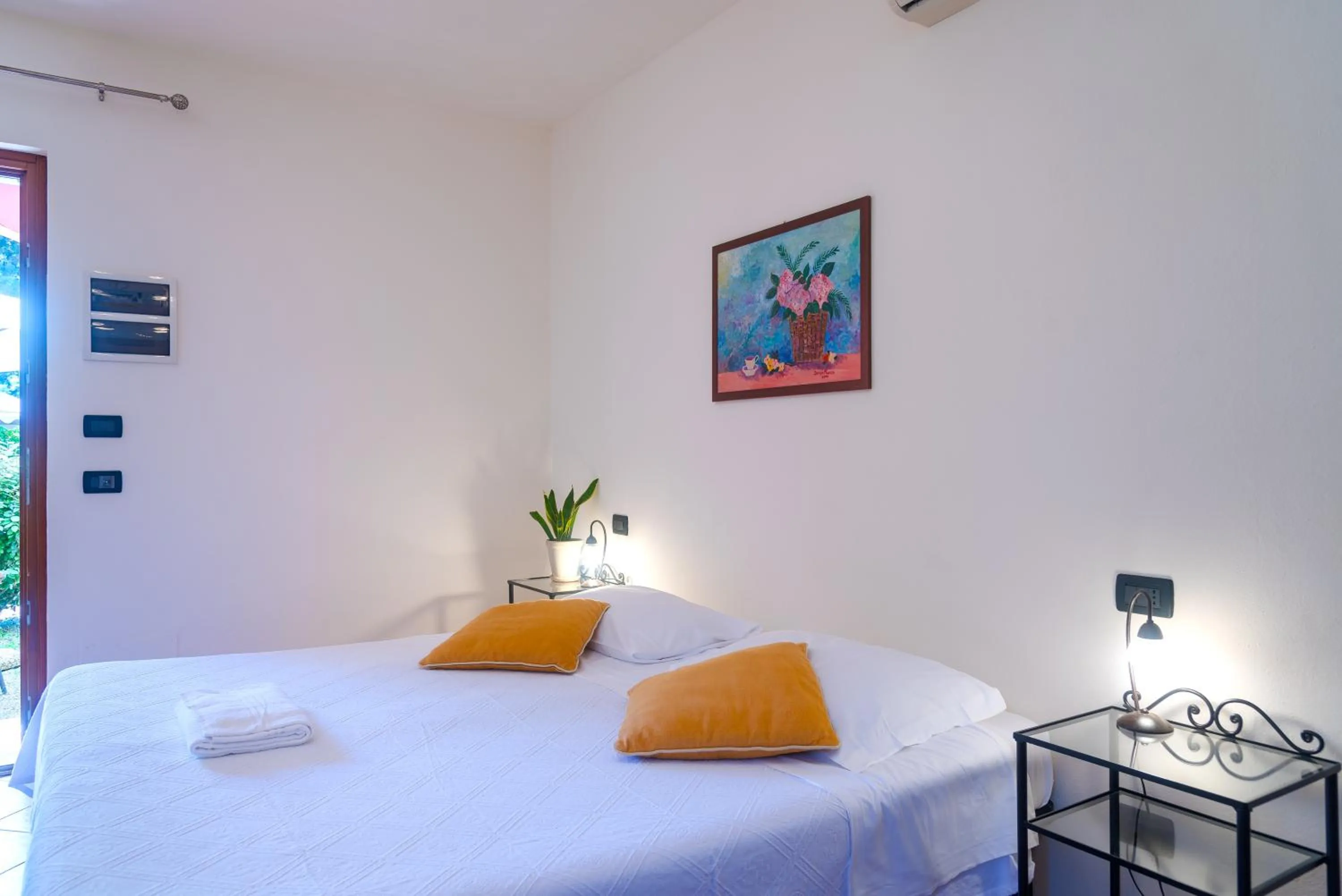 Bedroom, Bed in Villa Gaia