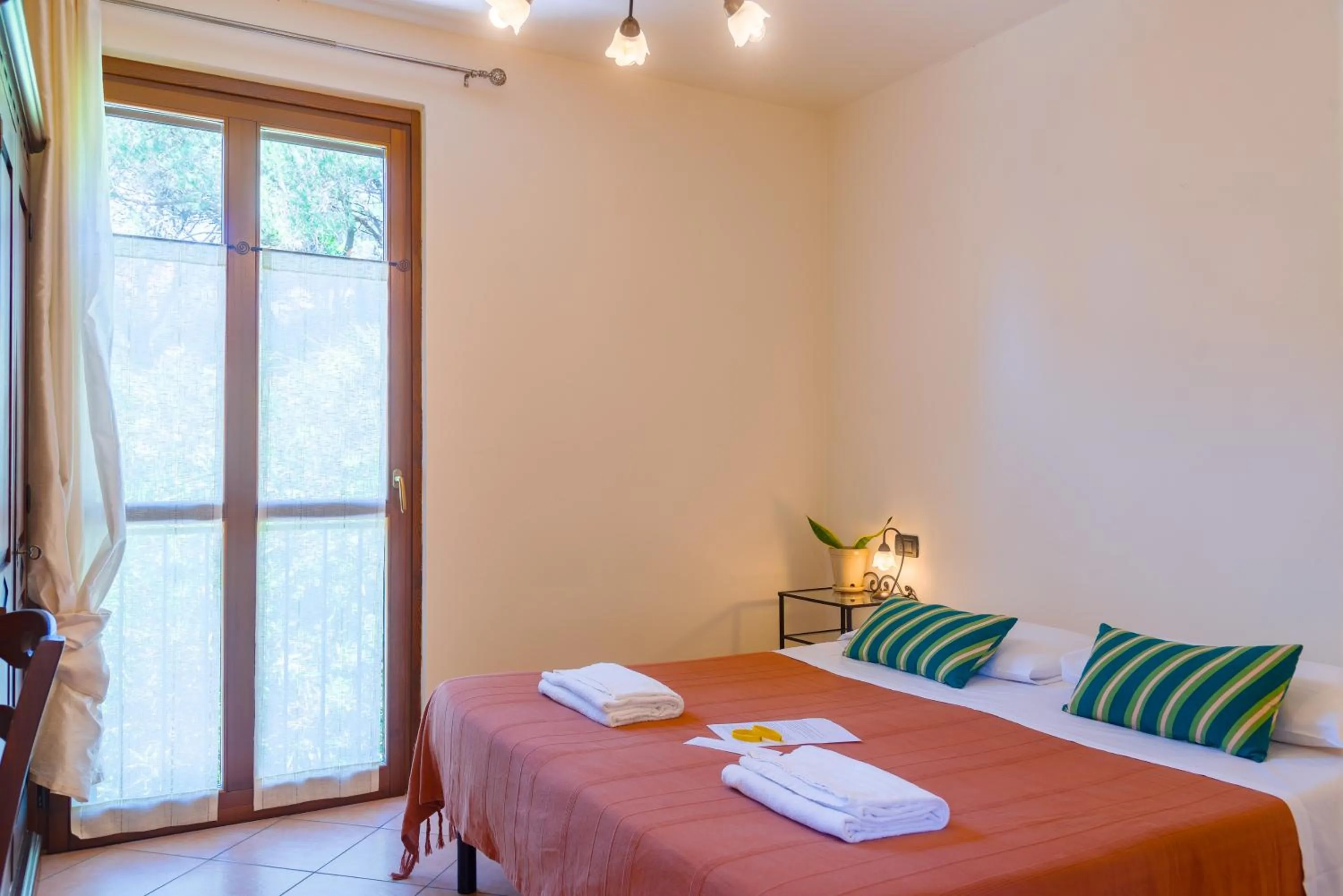 Bedroom, Bed in Villa Gaia