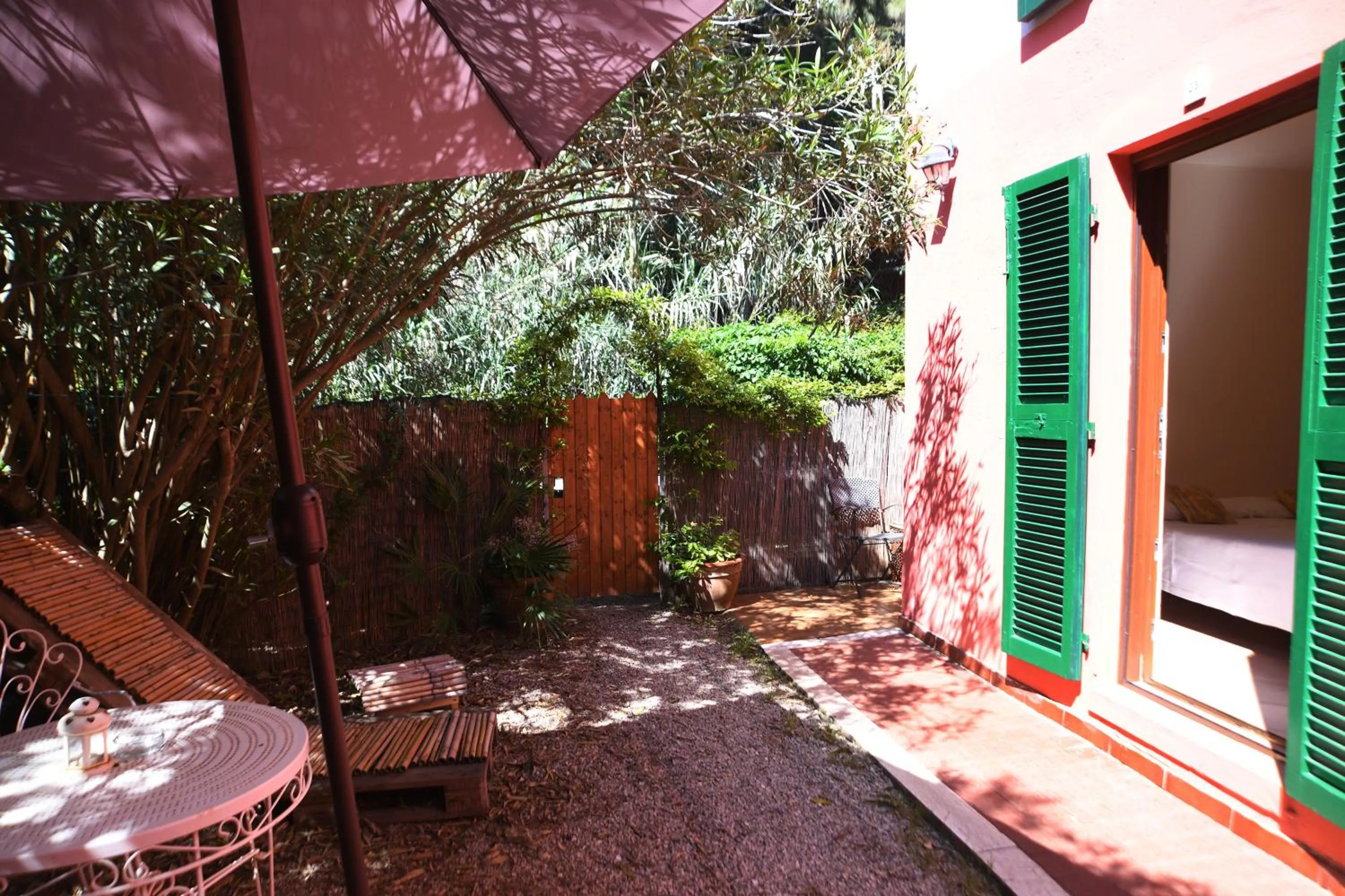 Garden view in Villa Gaia