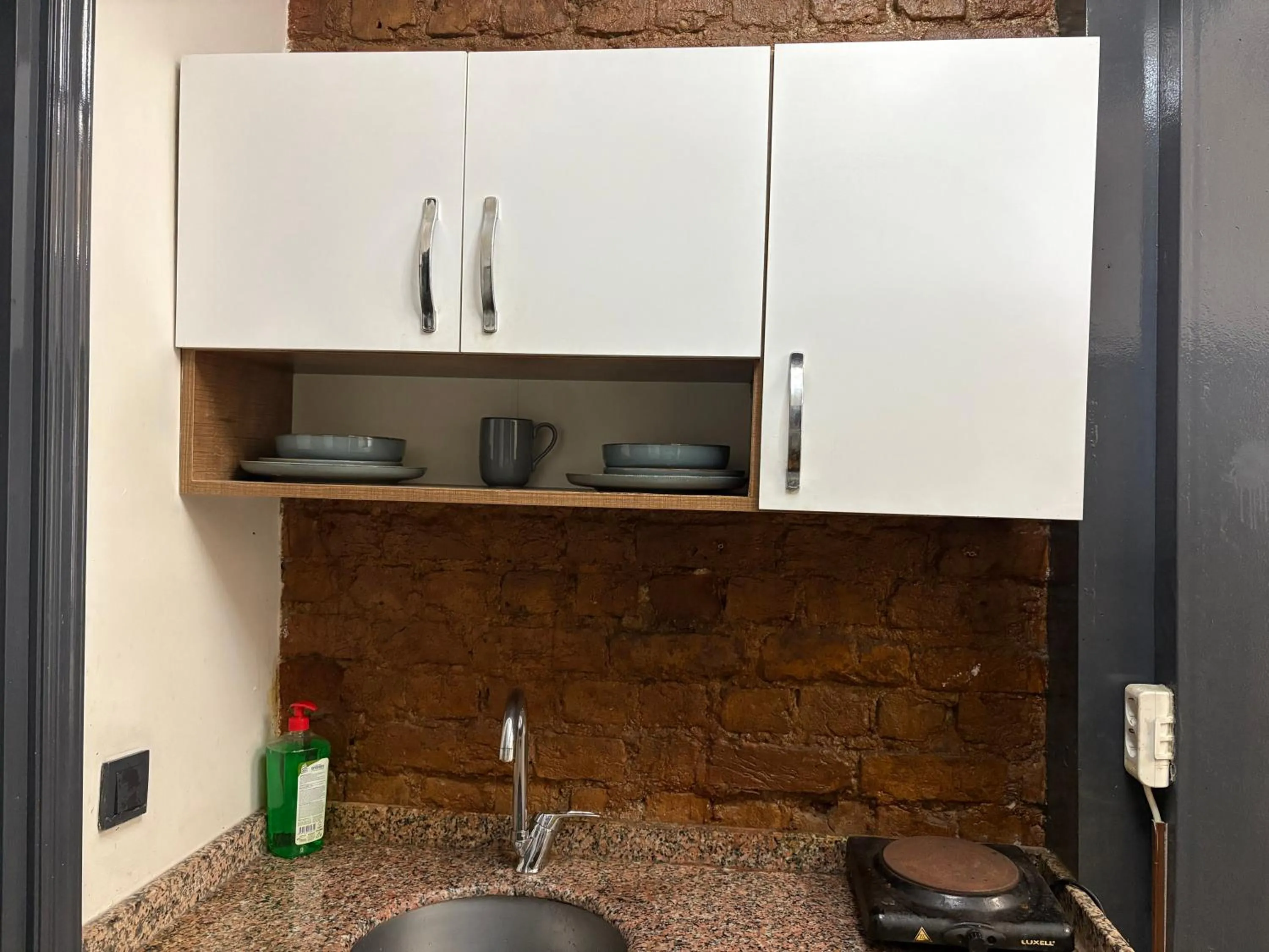 Kitchen or kitchenette in Taksim Otto suite