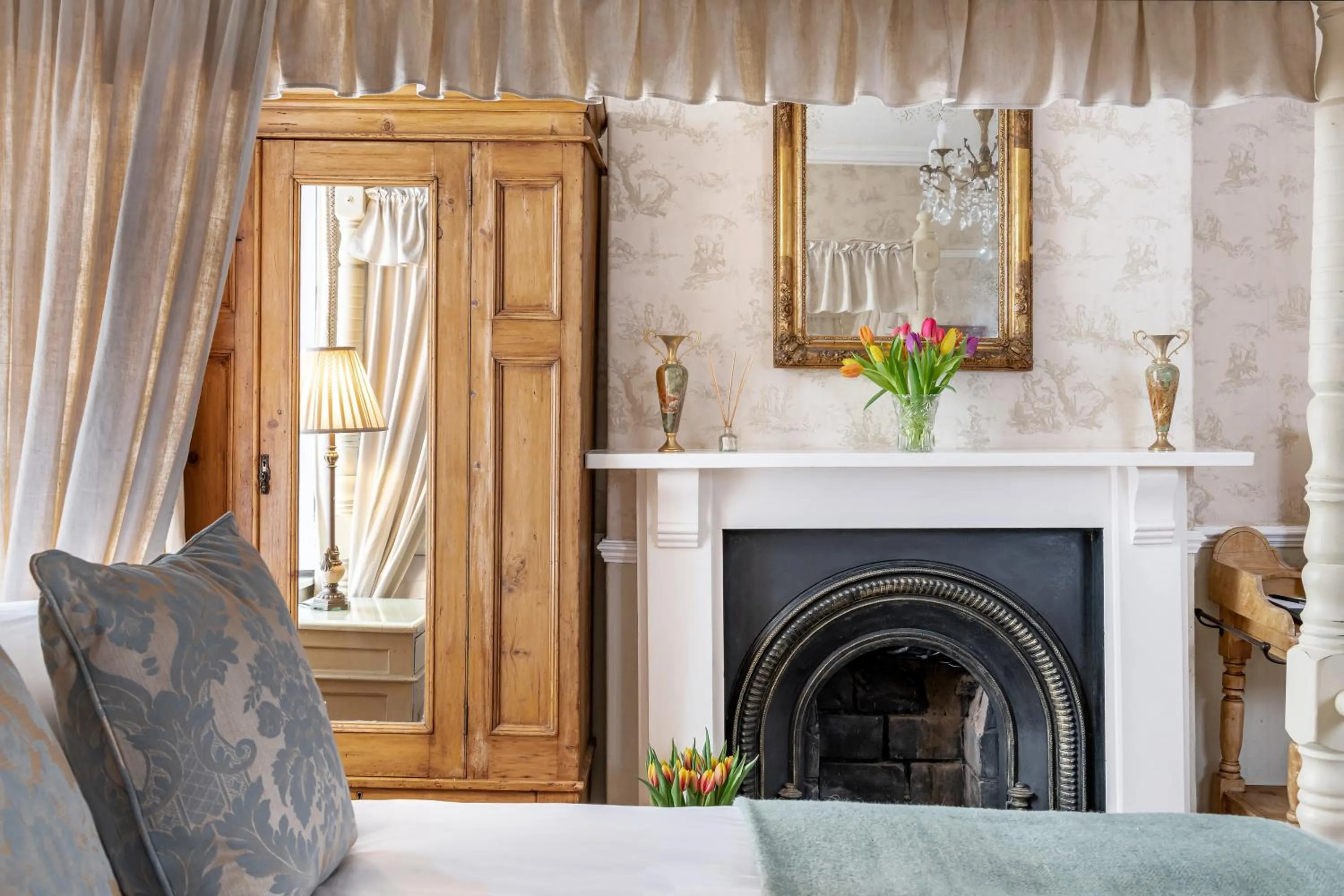 Bedroom in The Old Parsonage