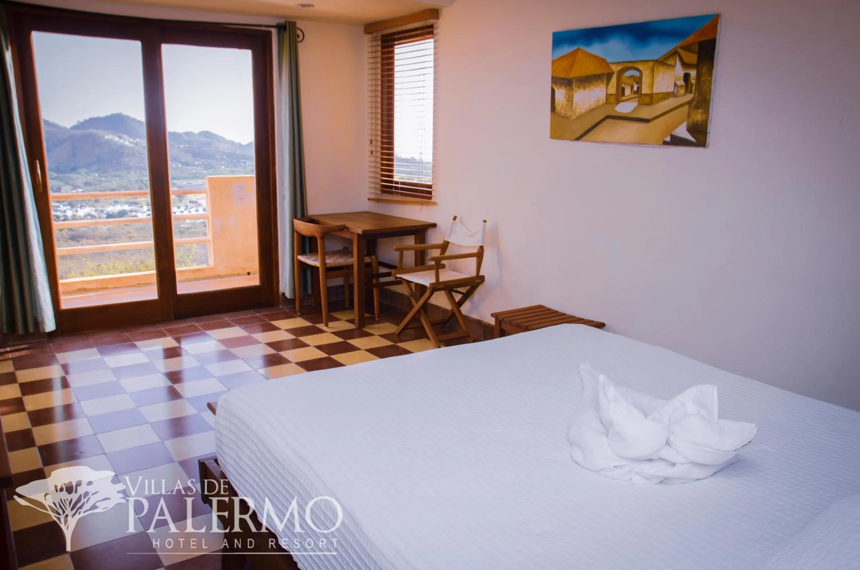 Bed in Villas de Palermo Hotel and Resort -Private Detached Houses