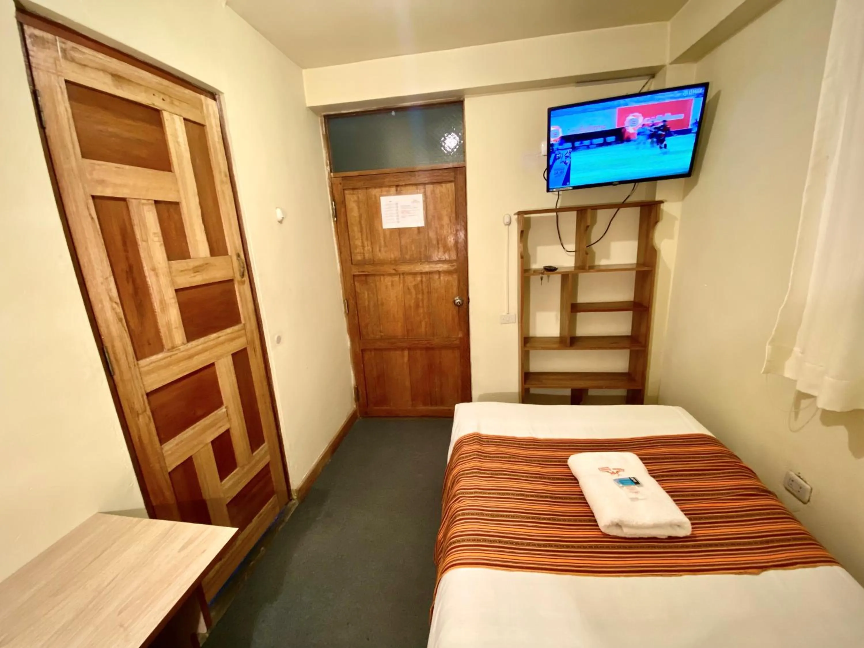 Bed in Andean Dreams Hotel