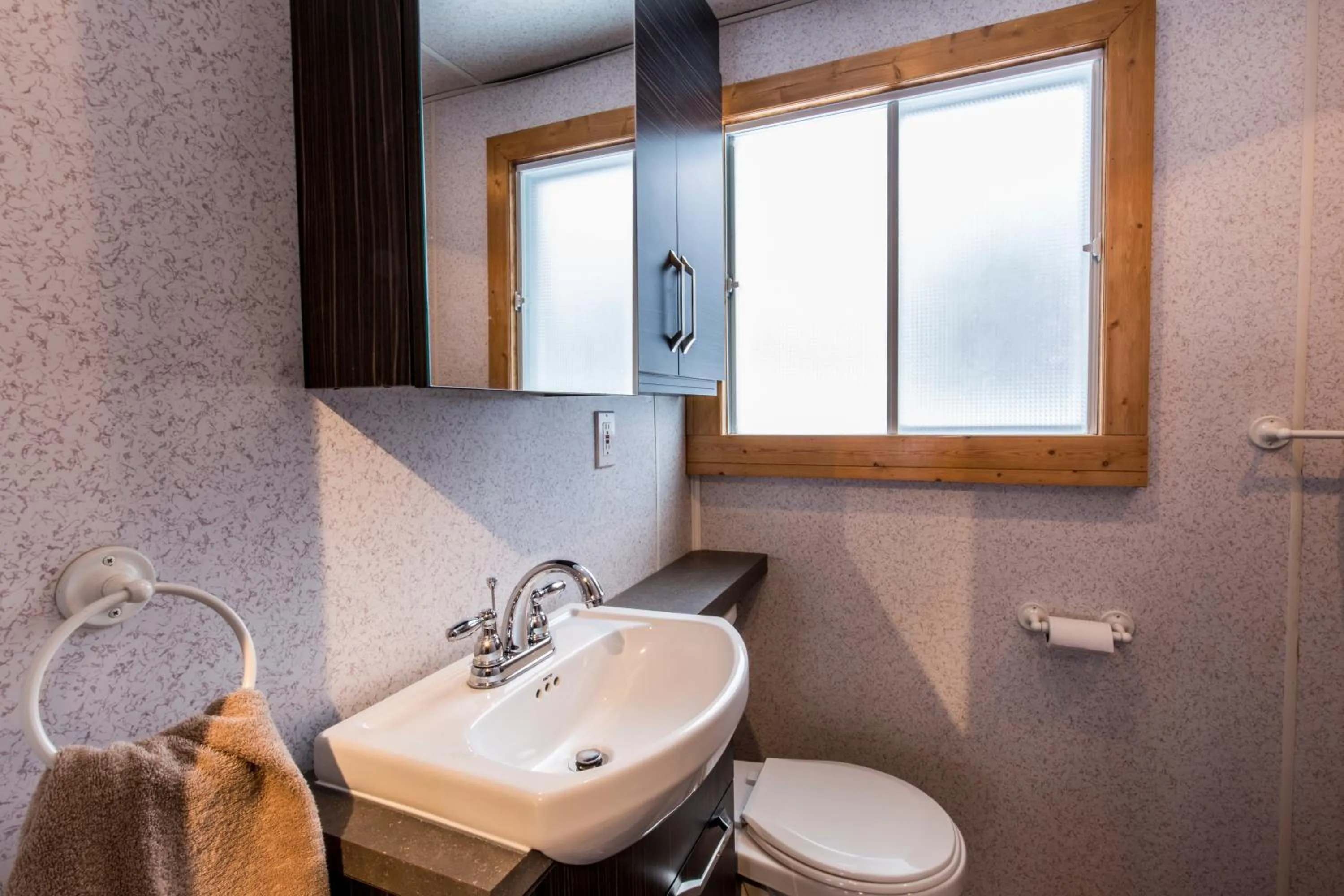 Bathroom in Le Chalet Relax du Lac St-Tite