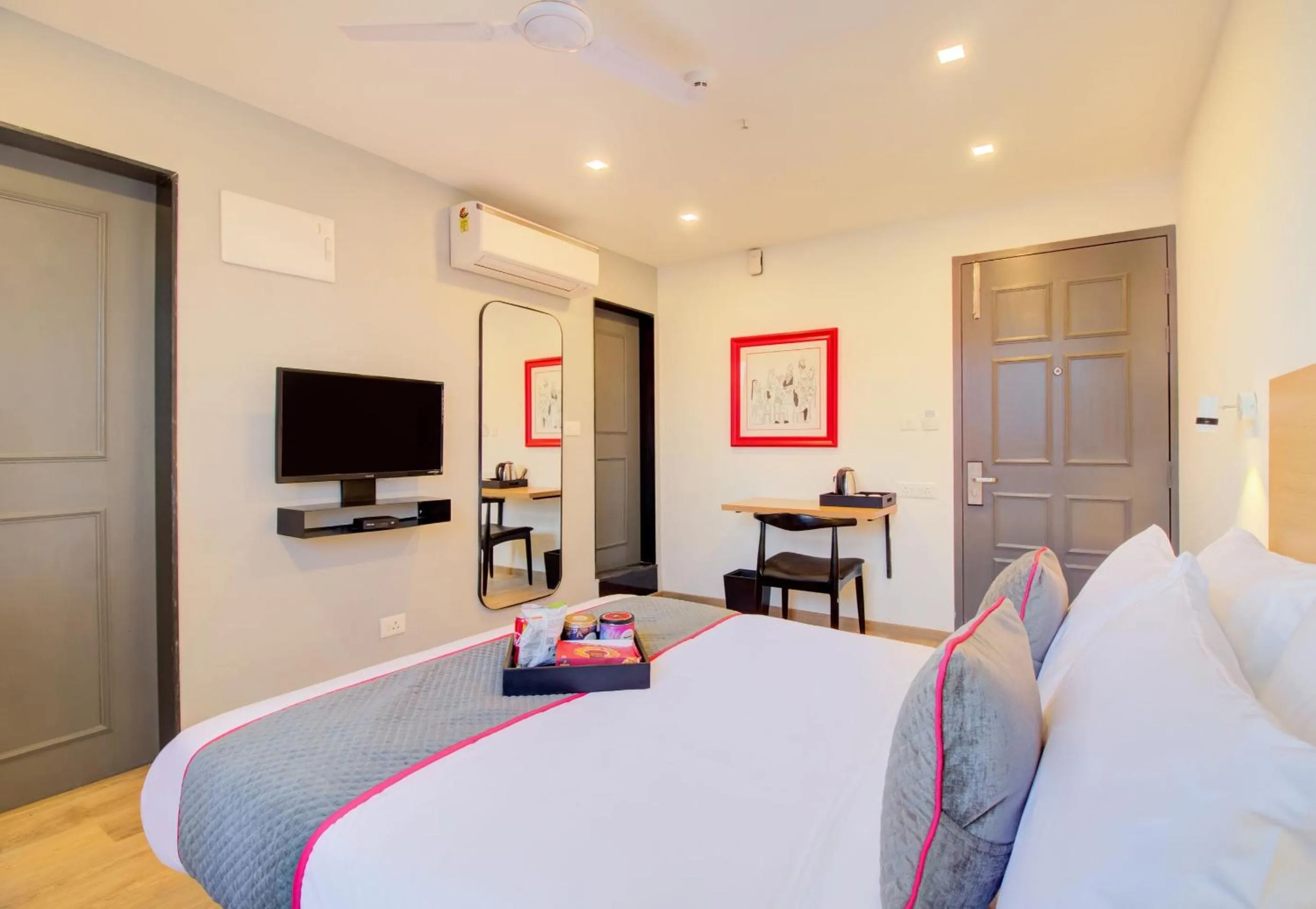 Bedroom, Bed in Townhouse Alpha