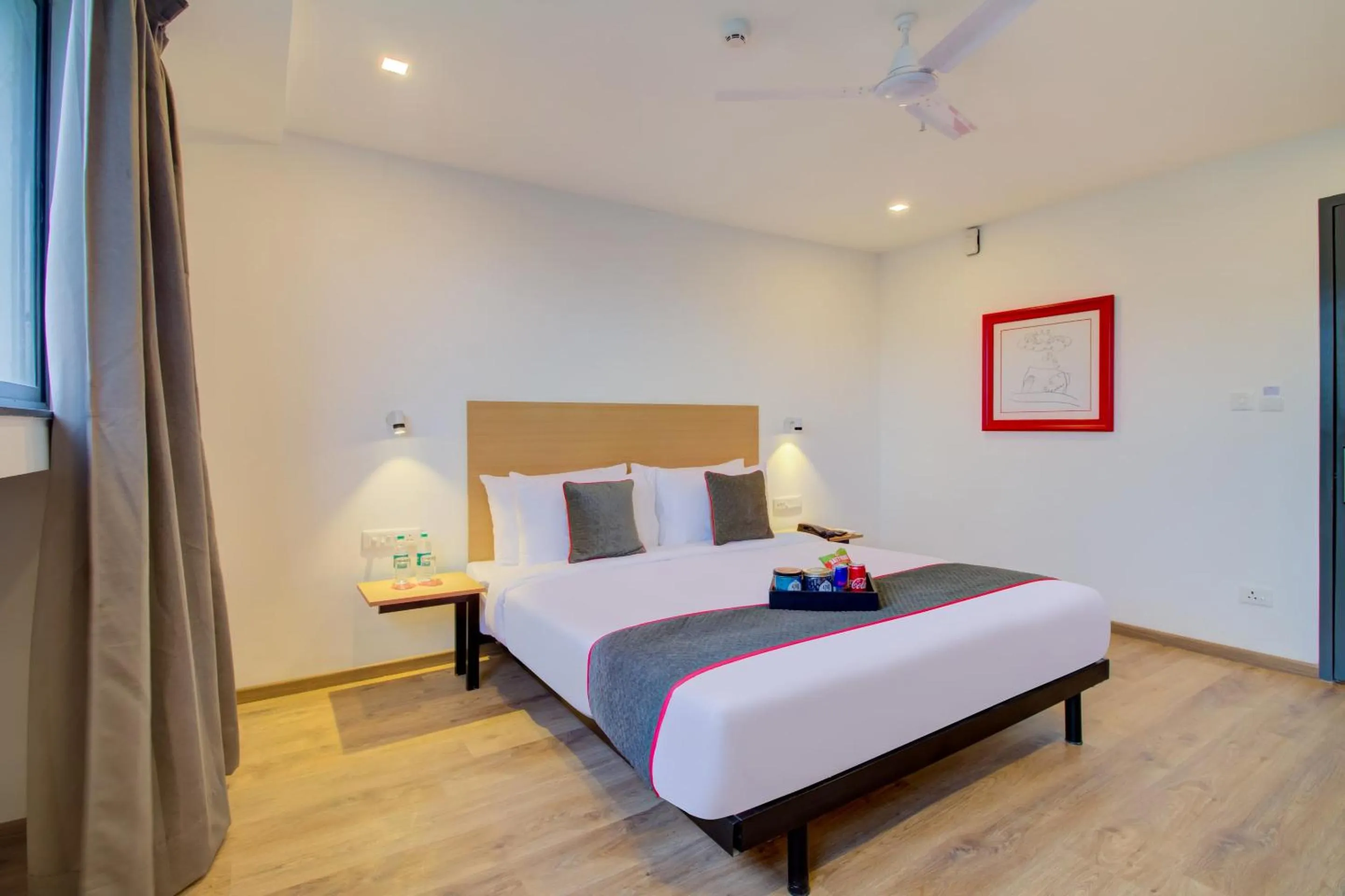 Bedroom, Bed in Townhouse Alpha