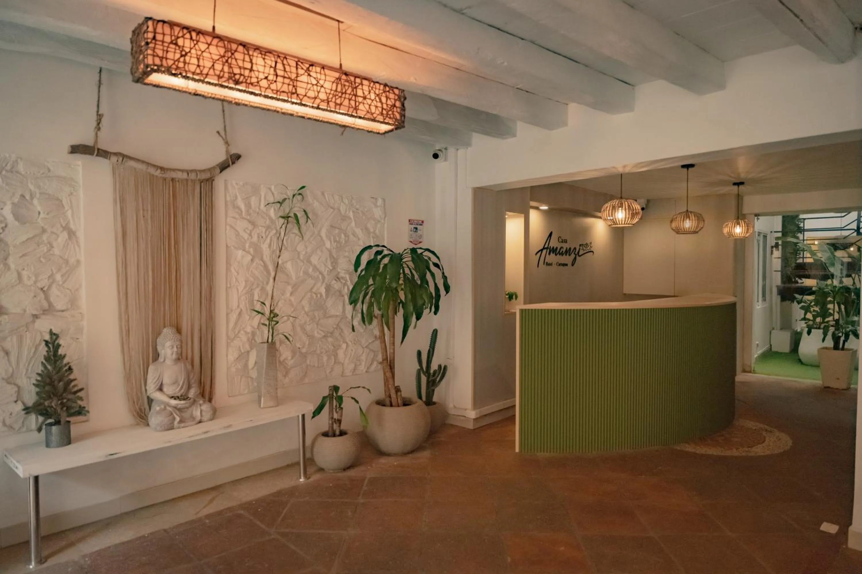 Lobby or reception in Casa Amanzi Cartagena by Bernalo Hotels