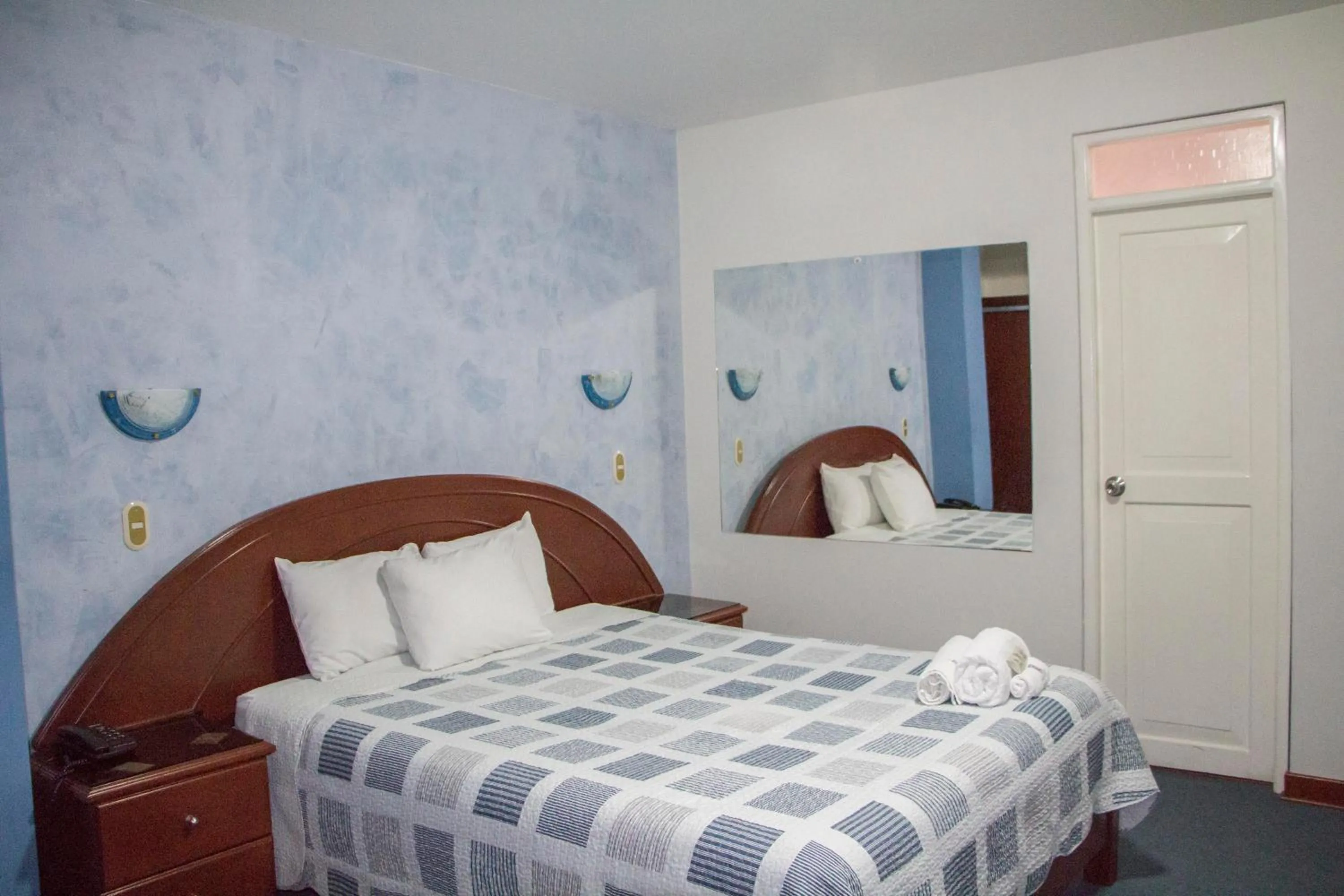 Bed in Hotel Villa Rita Chiclayo