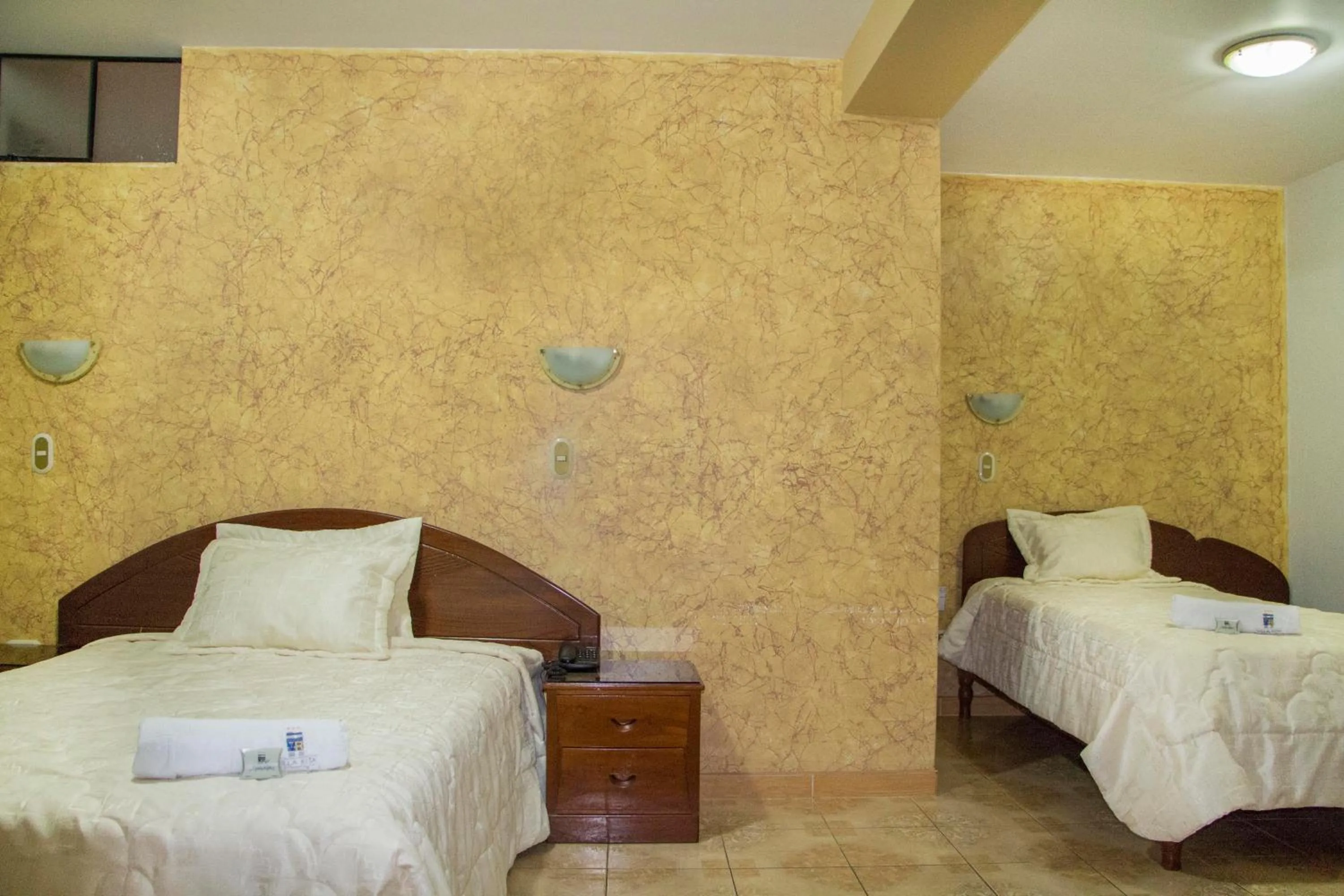 Bed in Hotel Villa Rita Chiclayo