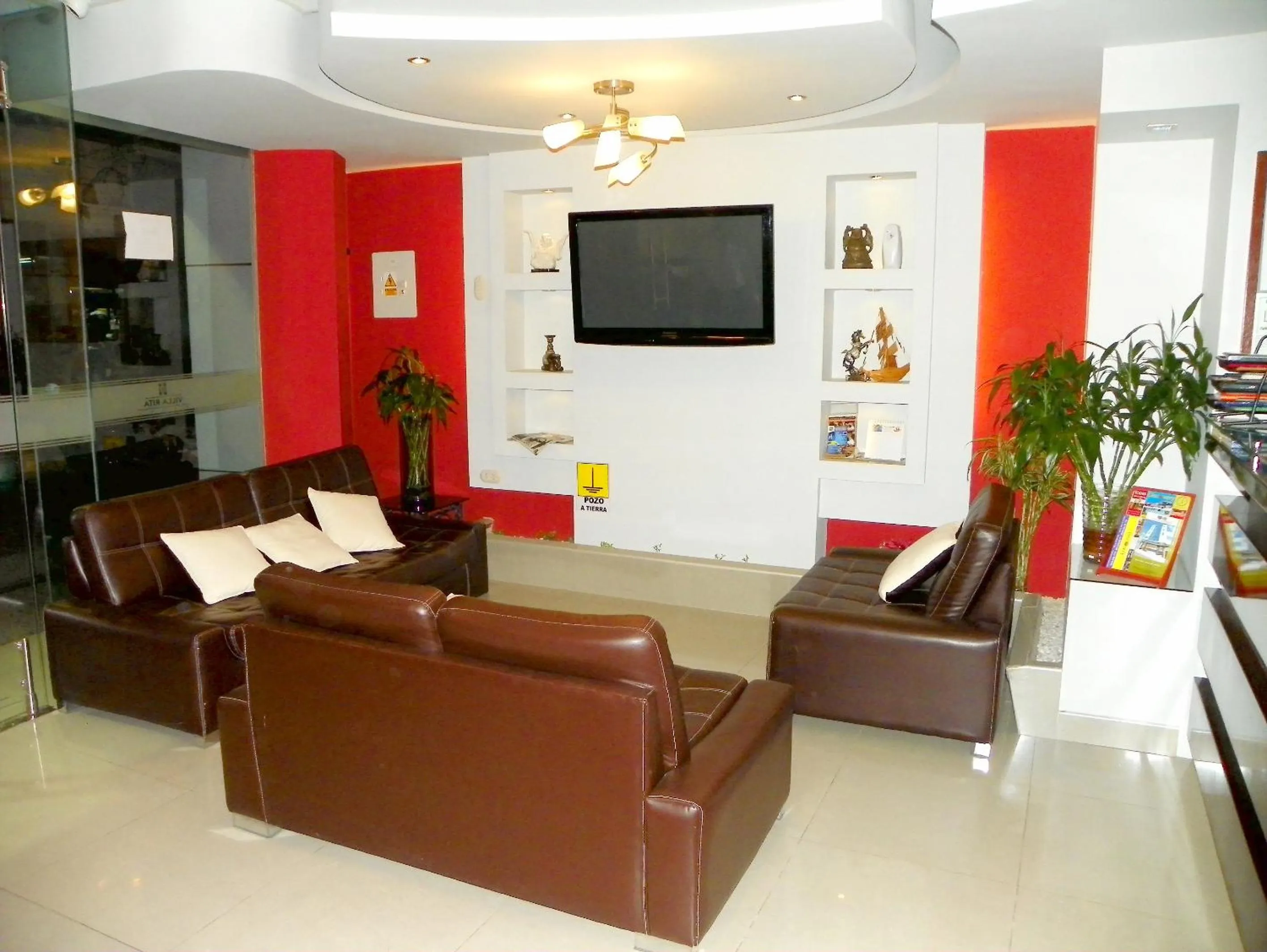 Lobby or reception in Hotel Villa Rita Chiclayo