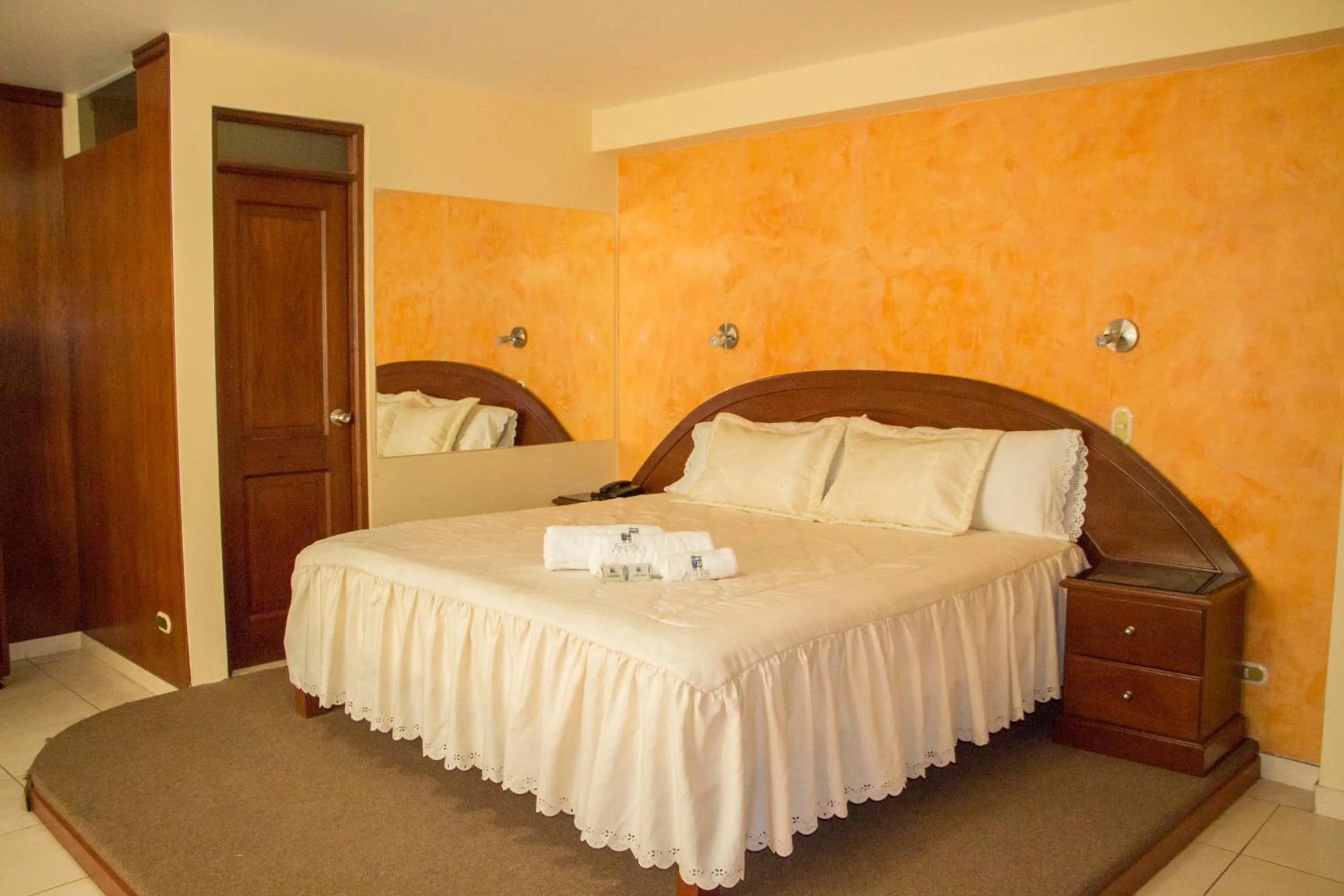 Bed in Hotel Villa Rita Chiclayo