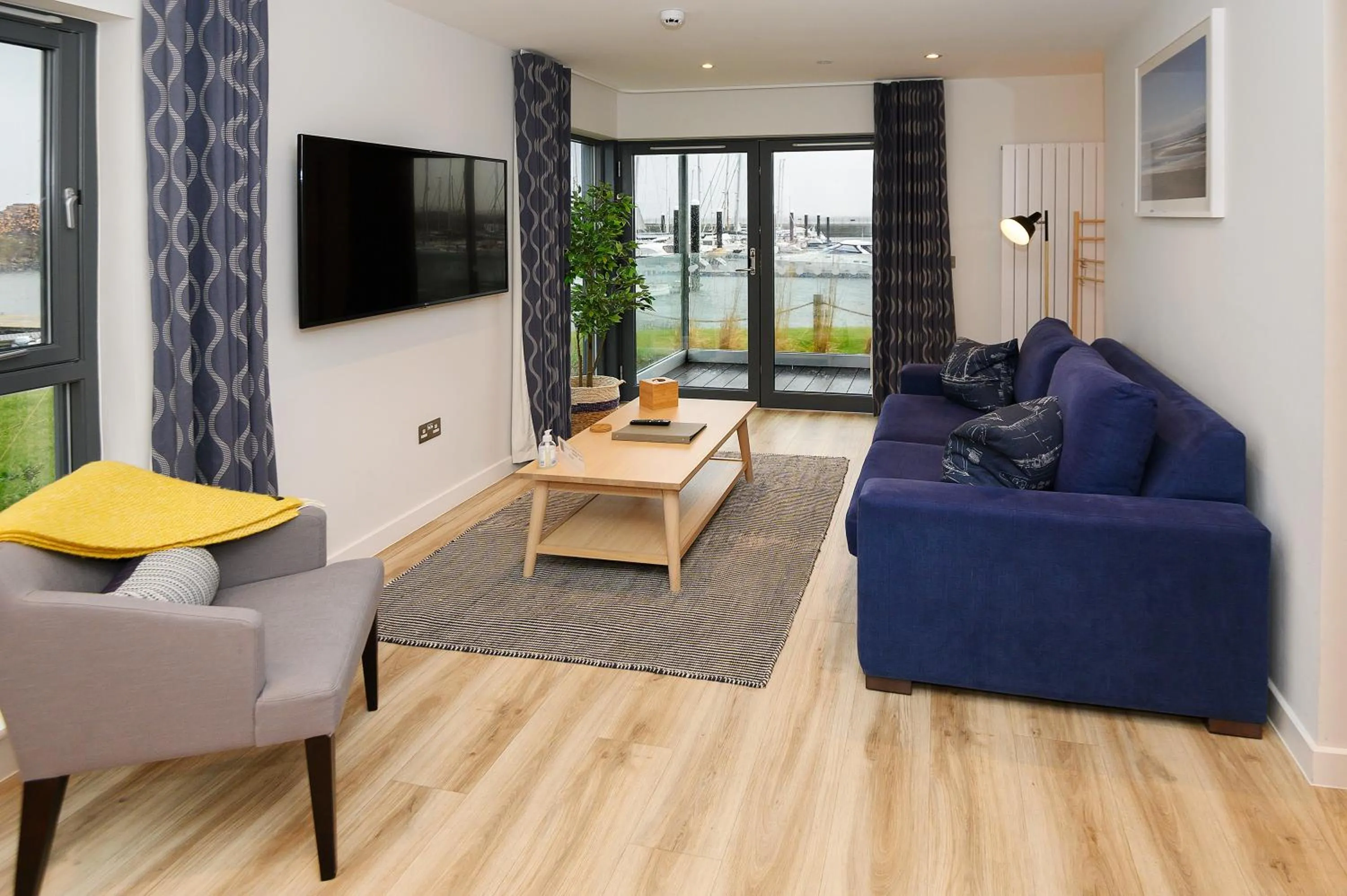 Living room in The Salt Lodge