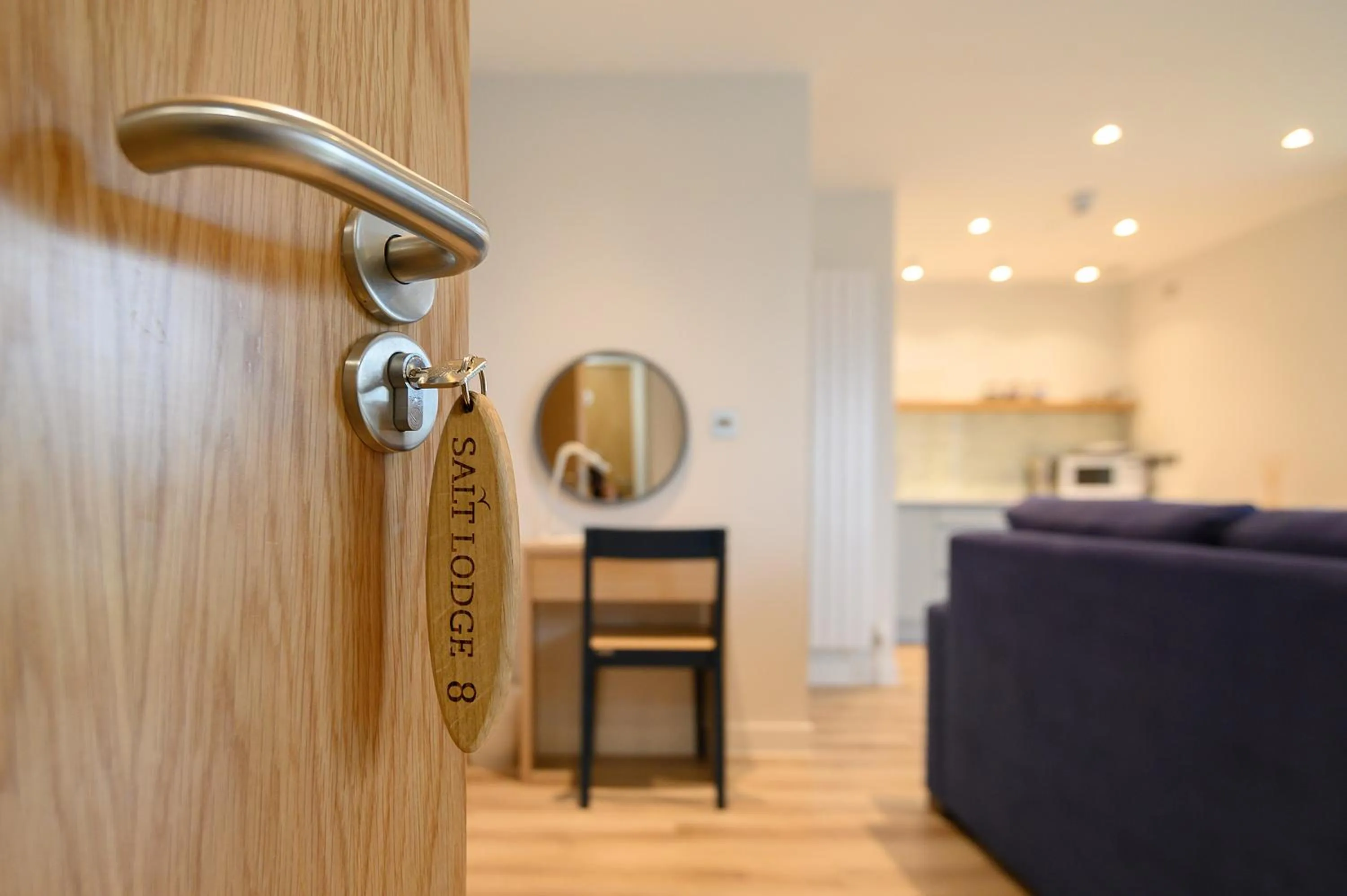 Facade/entrance in The Salt Lodge