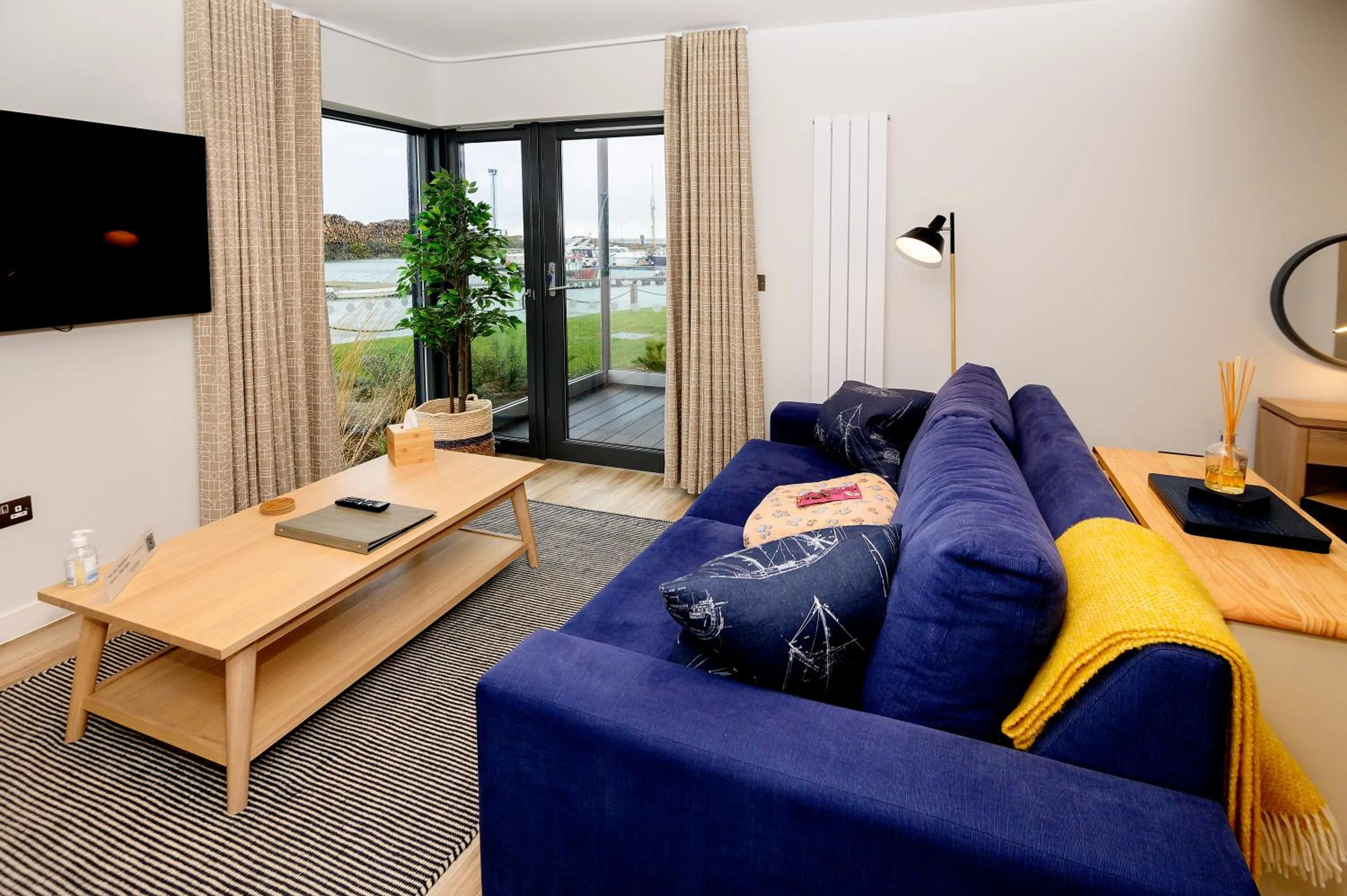 Living room in The Salt Lodge