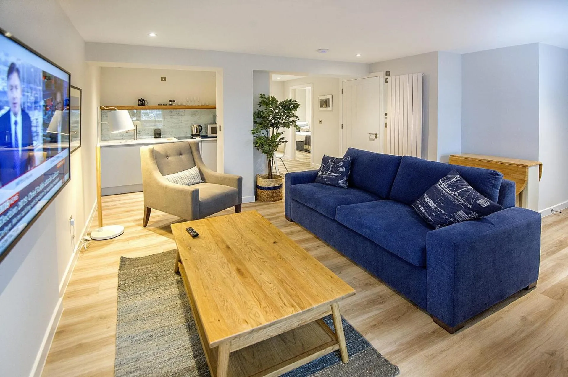 Living room in The Salt Lodge