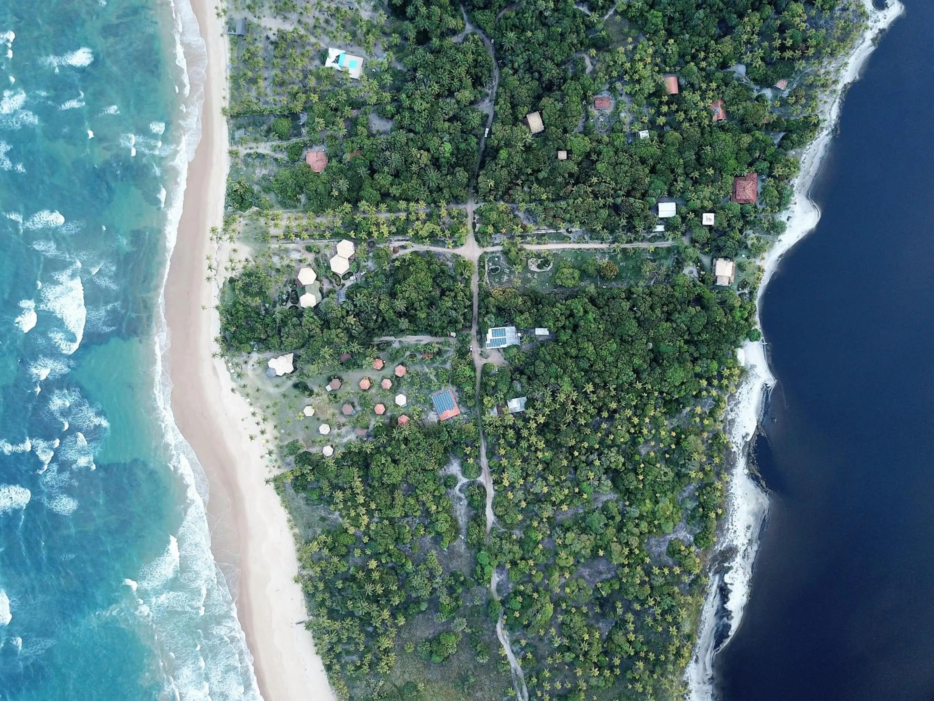 Bird's eye view in Pousada Lagoa do Cassange