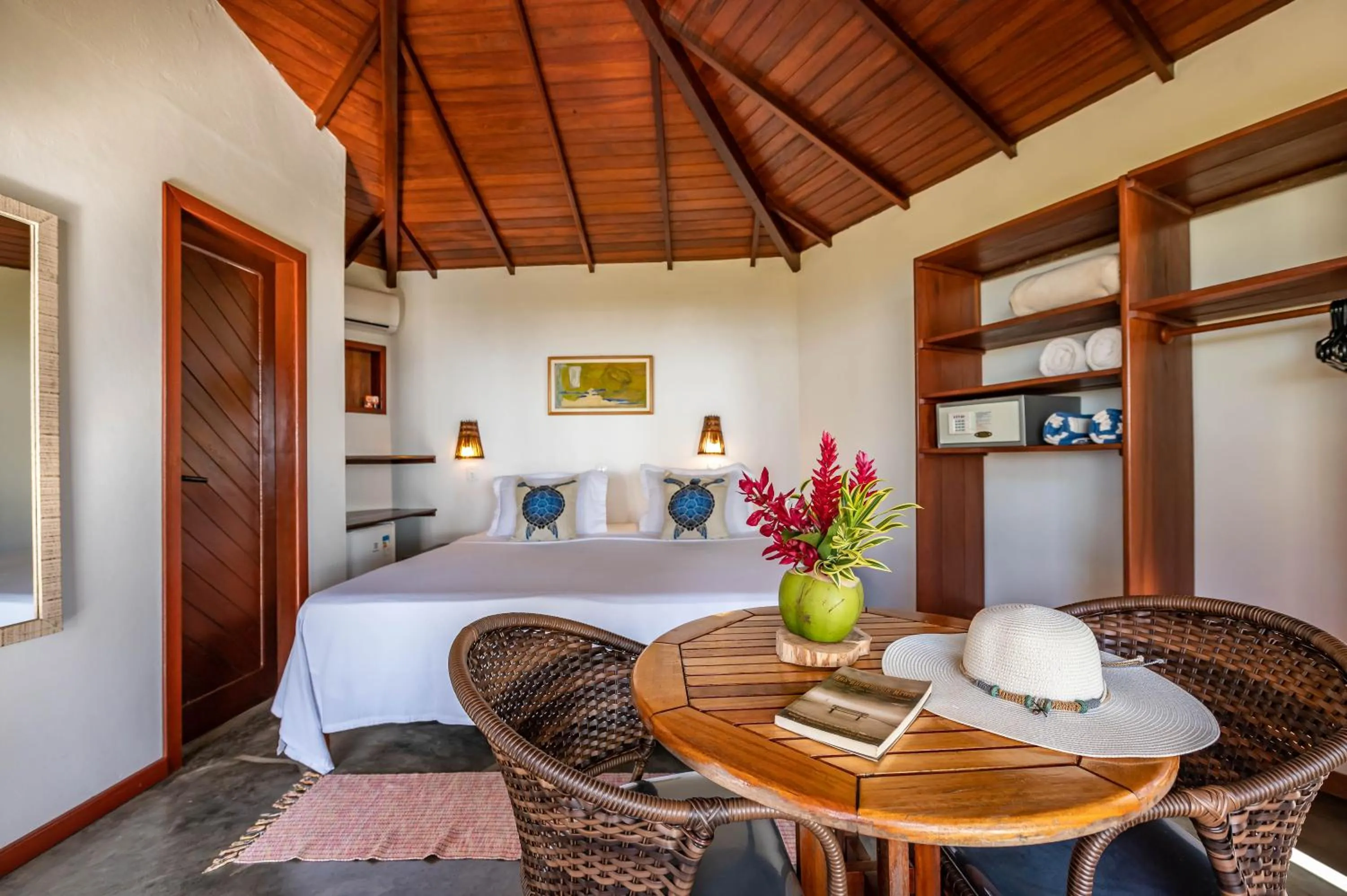 Bed in Pousada Lagoa do Cassange