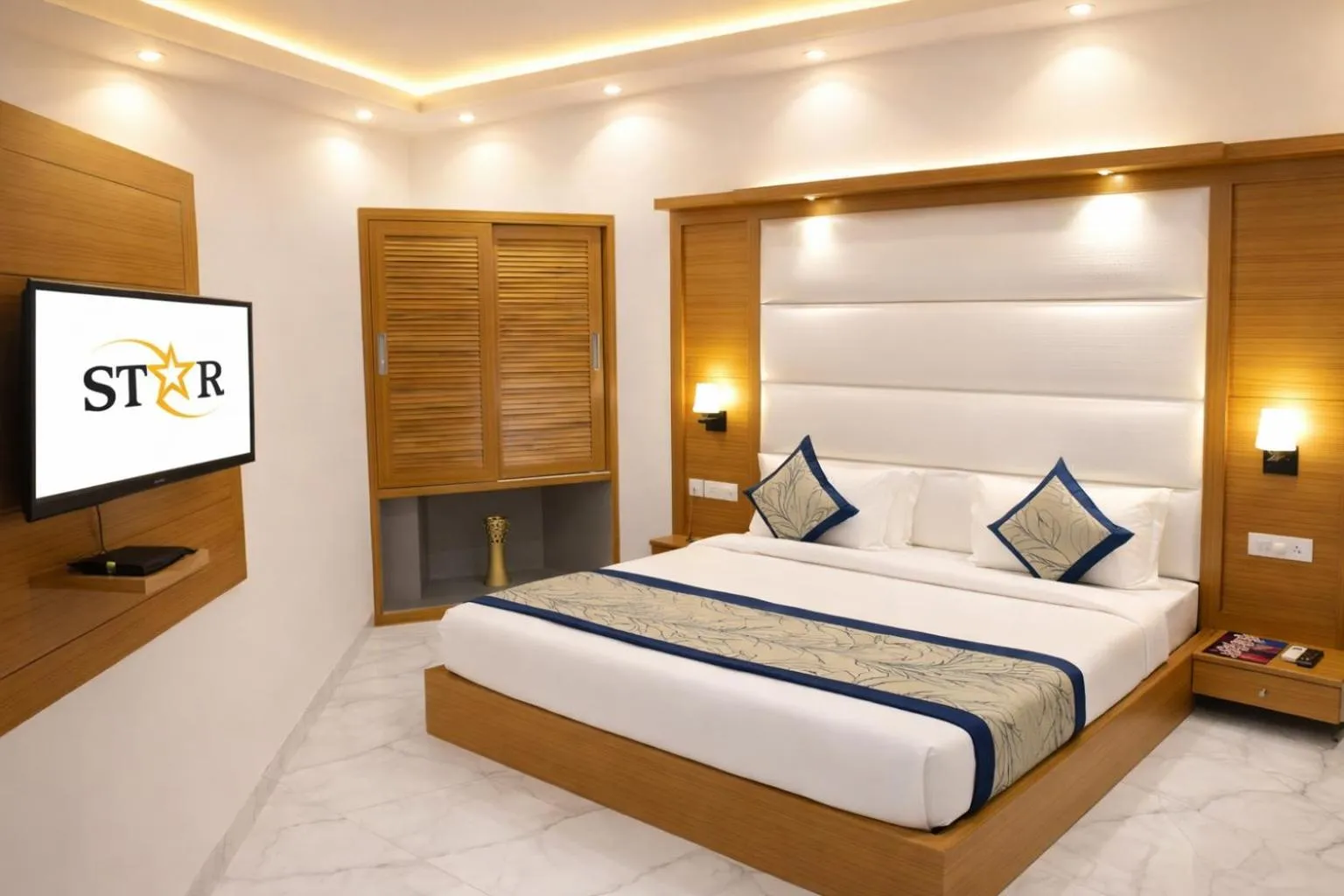 Photo of the whole room, Bed in Hotel Star By Star Group- Near Delhi Airport