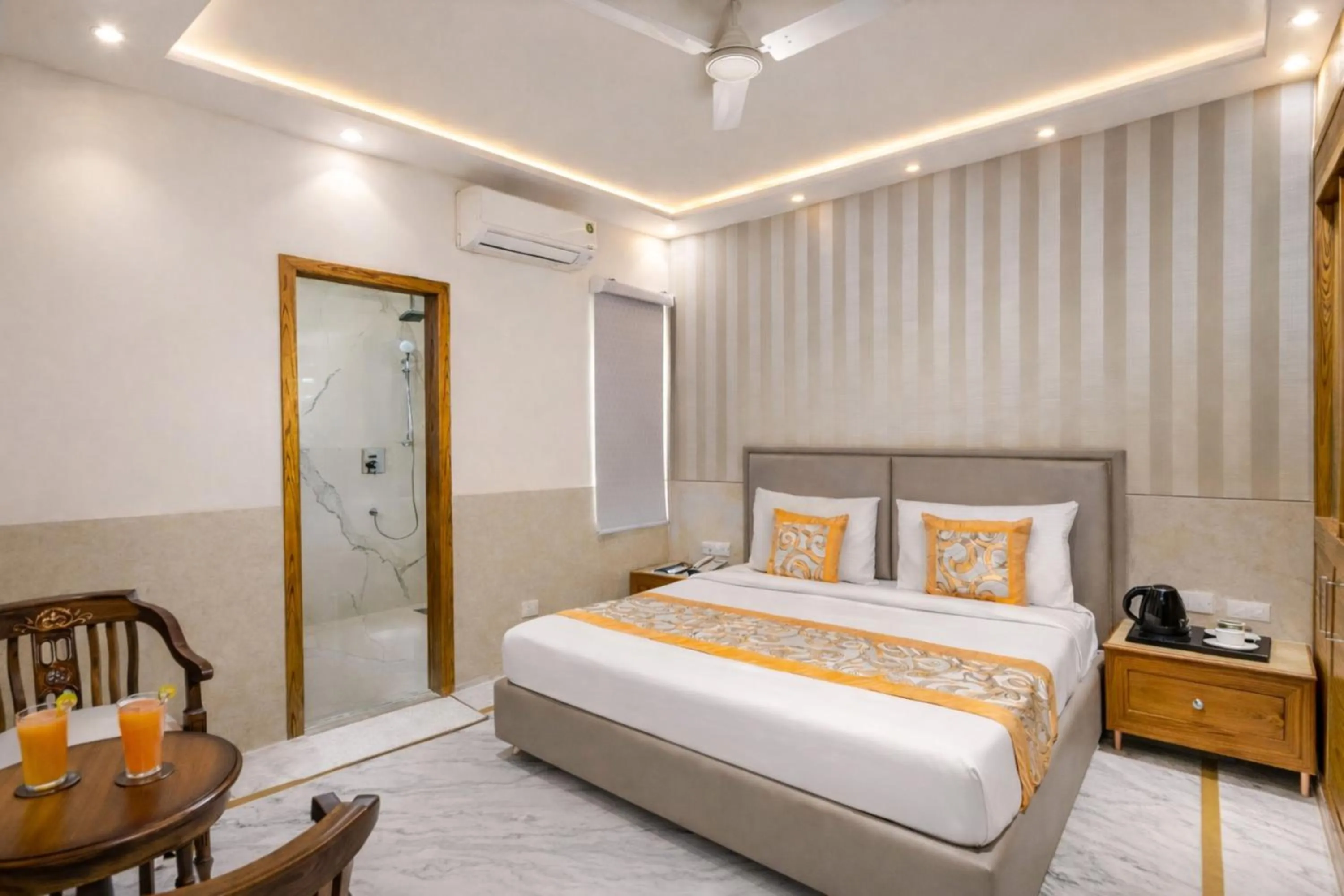 Bedroom, Bed in Hotel Star By Star Group- Near Delhi Airport