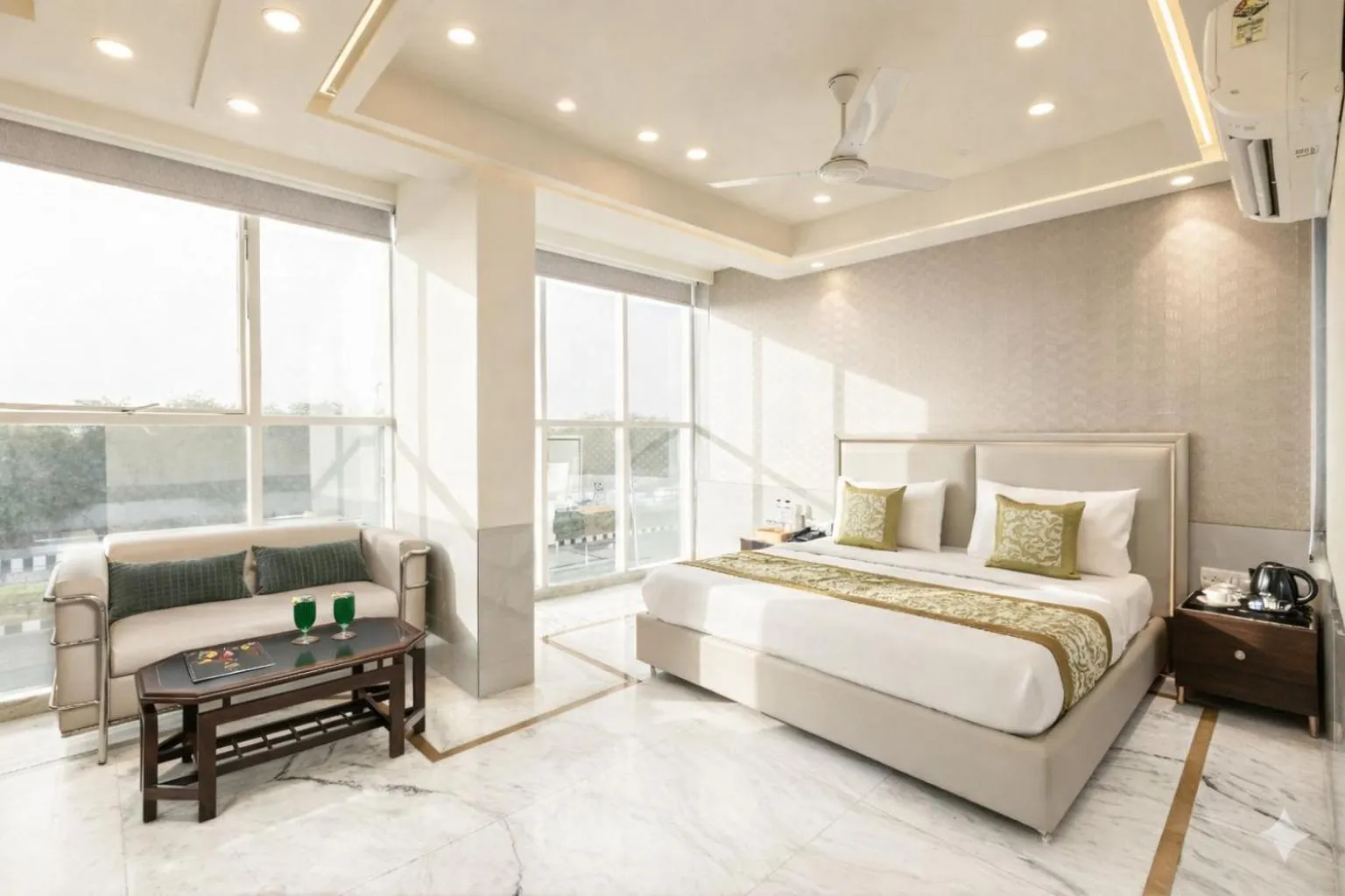 Bedroom, Bed in Hotel Star By Star Group- Near Delhi Airport