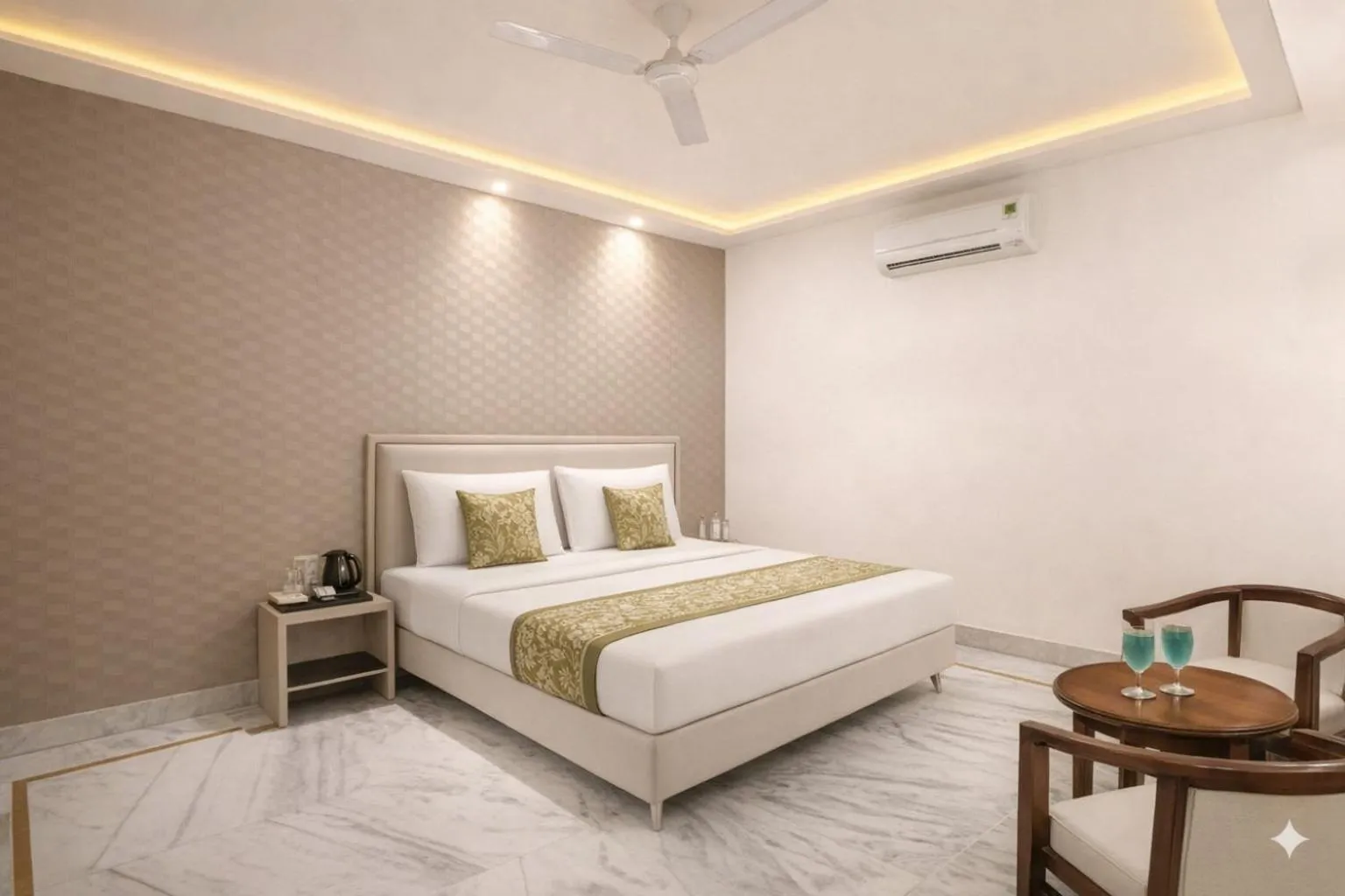 Bedroom, Bed in Hotel Star By Star Group- Near Delhi Airport
