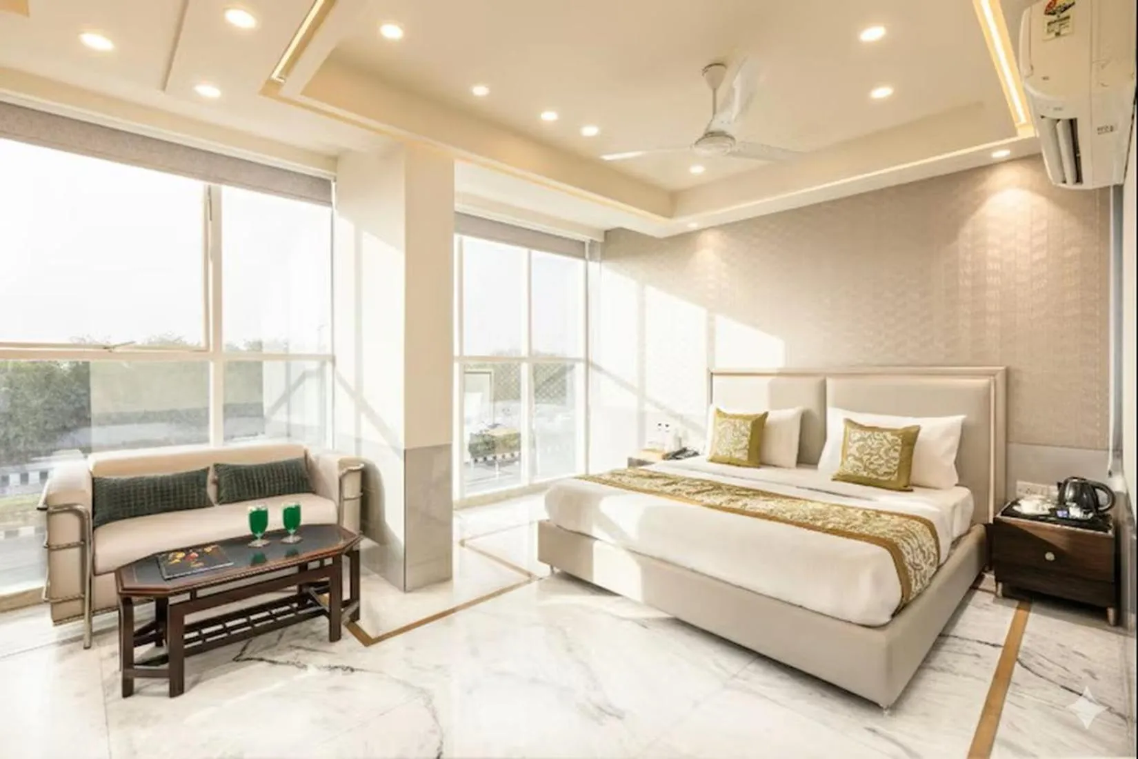 Bedroom, Bed in Hotel Star By Star Group- Near Delhi Airport