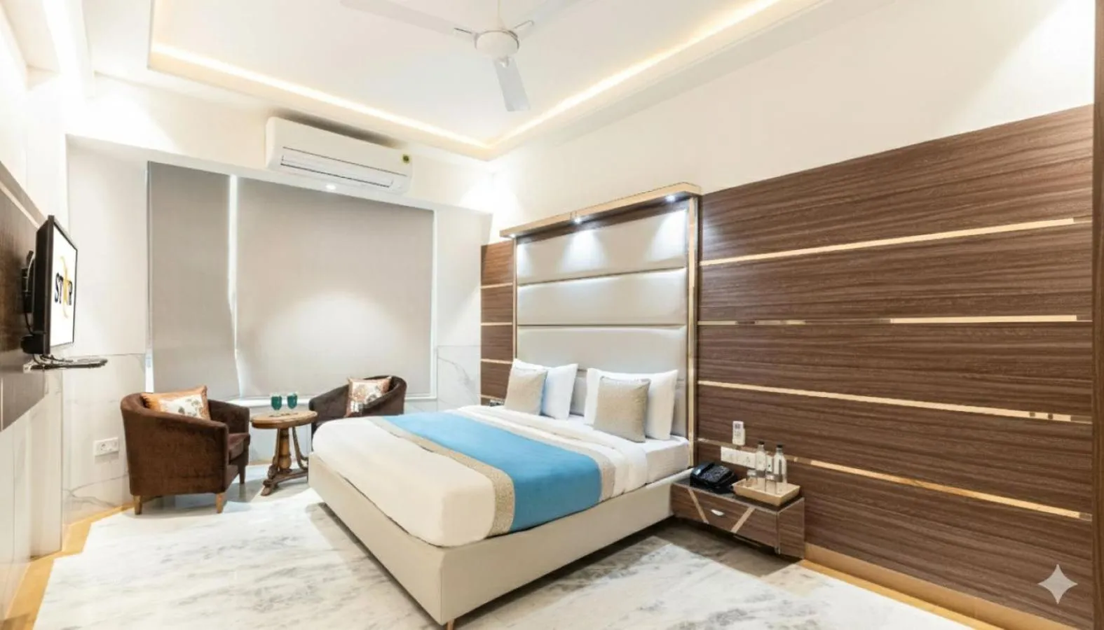 Bedroom, Bed in Hotel Star By Star Group- Near Delhi Airport