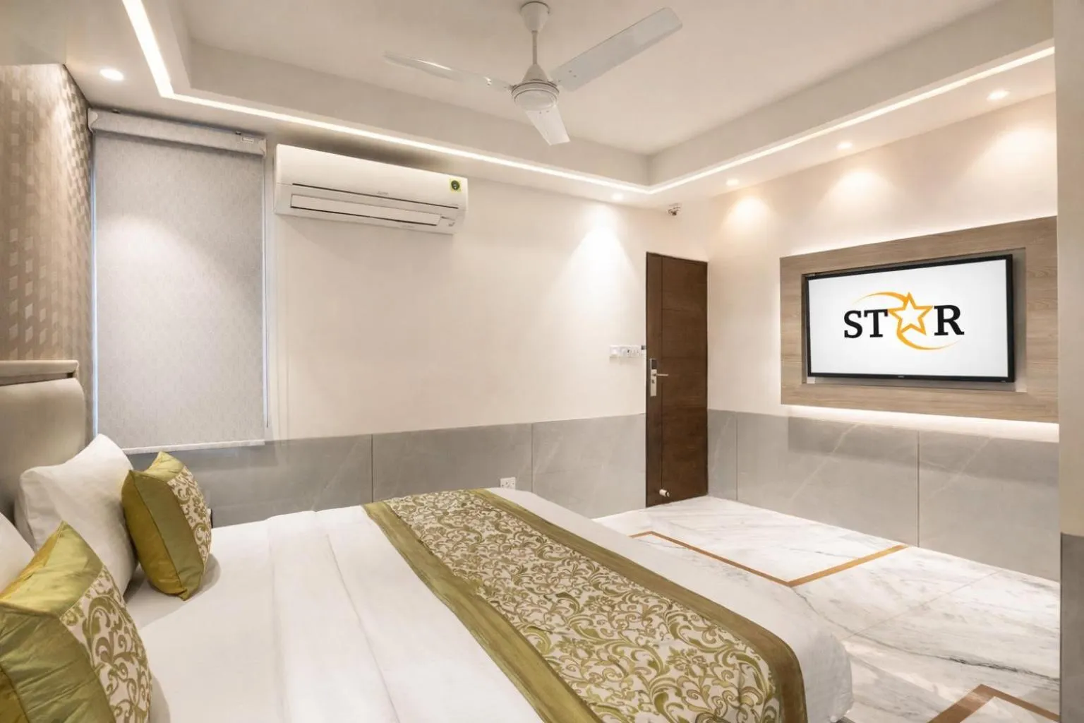 Photo of the whole room, Bed in Hotel Star By Star Group- Near Delhi Airport