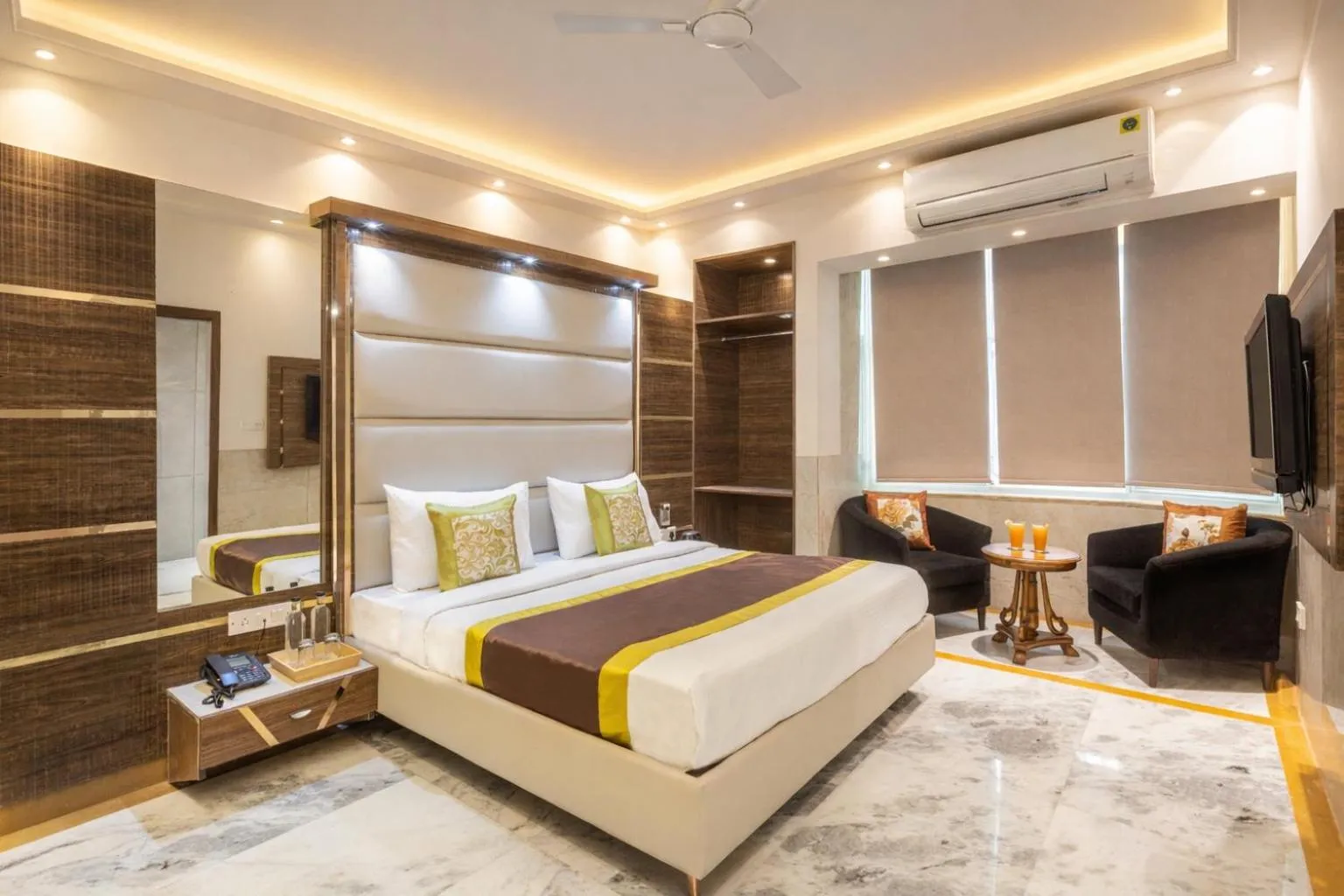 Bedroom, Bed in Hotel Star By Star Group- Near Delhi Airport