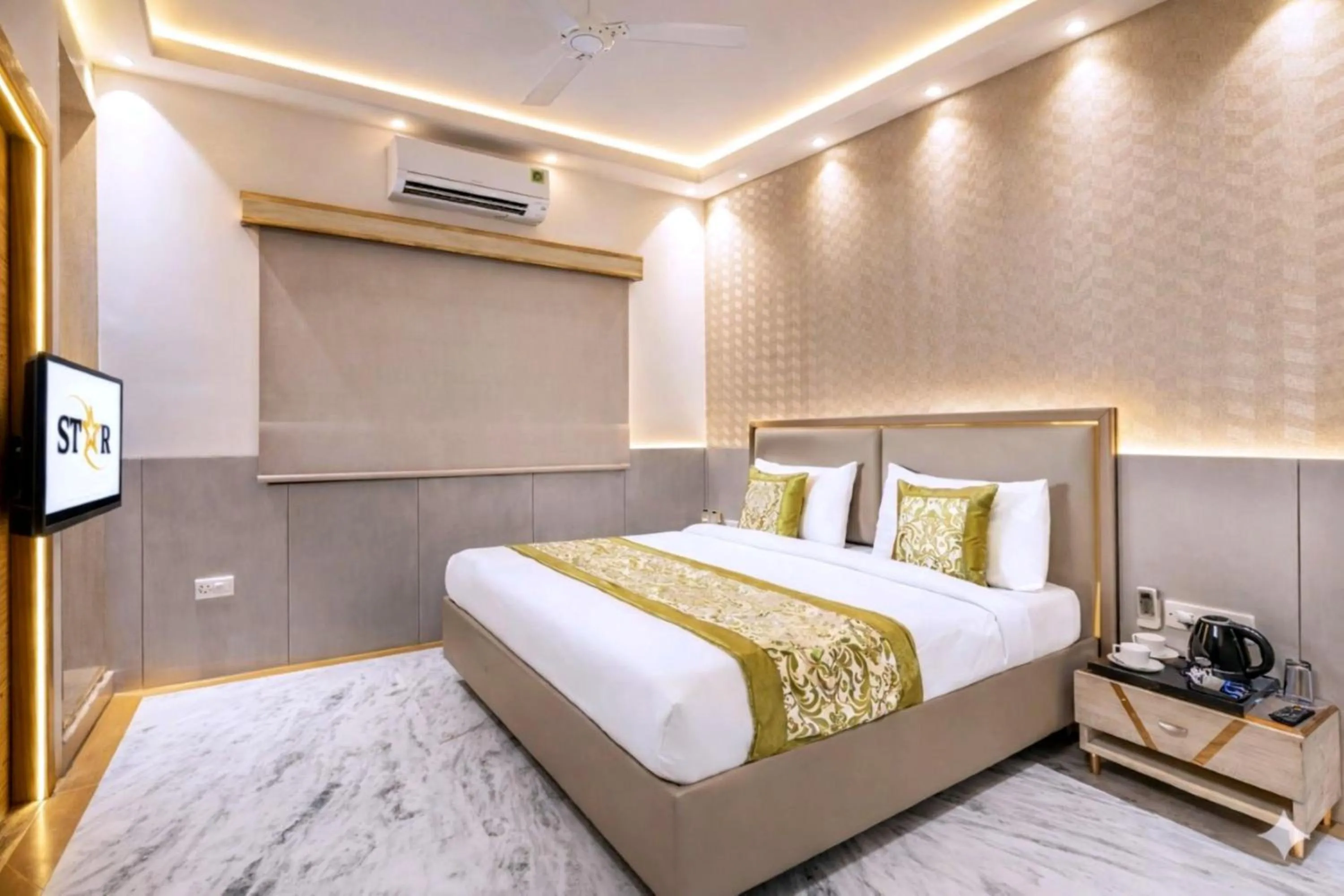 Photo of the whole room, Bed in Hotel Star By Star Group- Near Delhi Airport