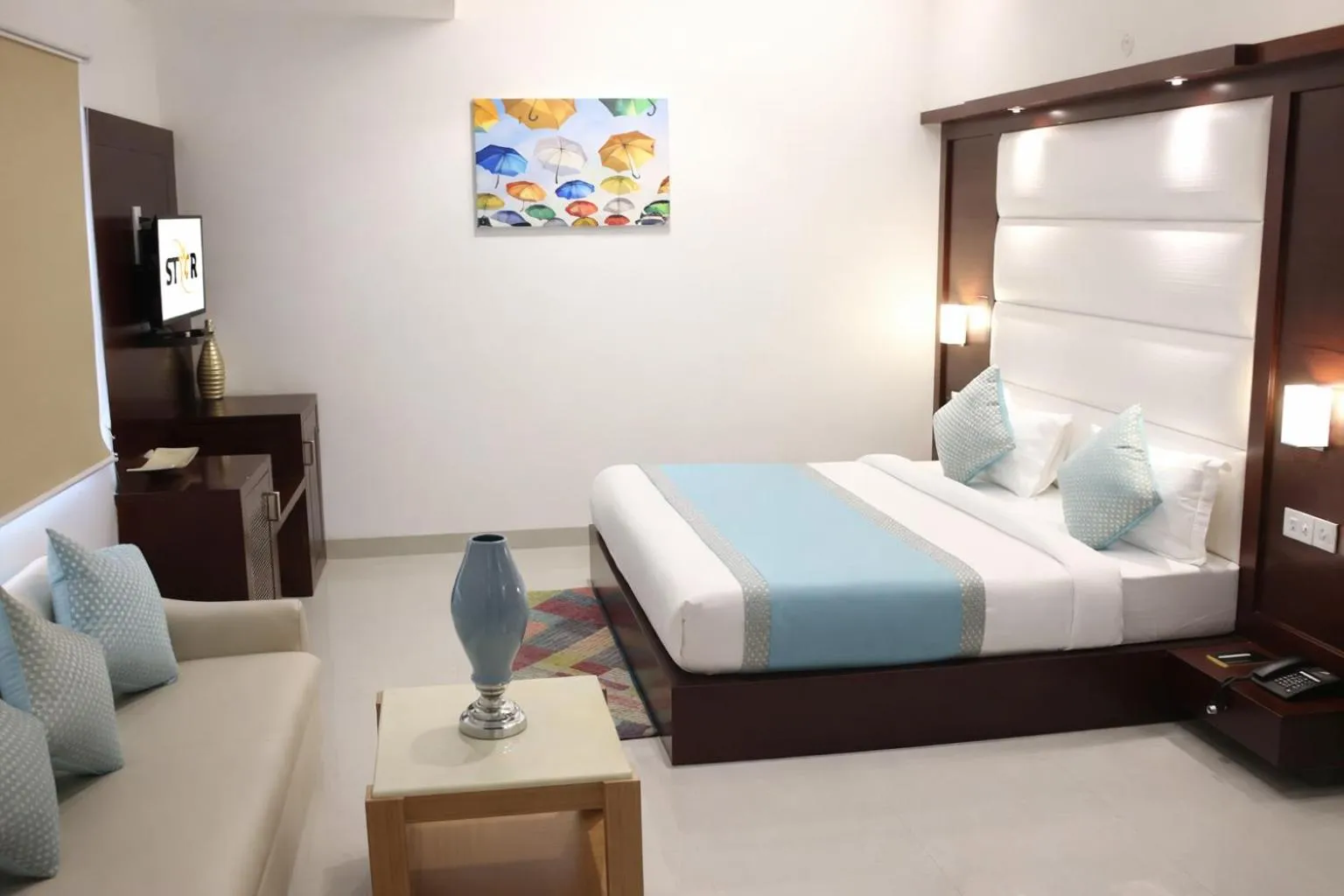 Bedroom, Bed in Hotel Star By Star Group- Near Delhi Airport