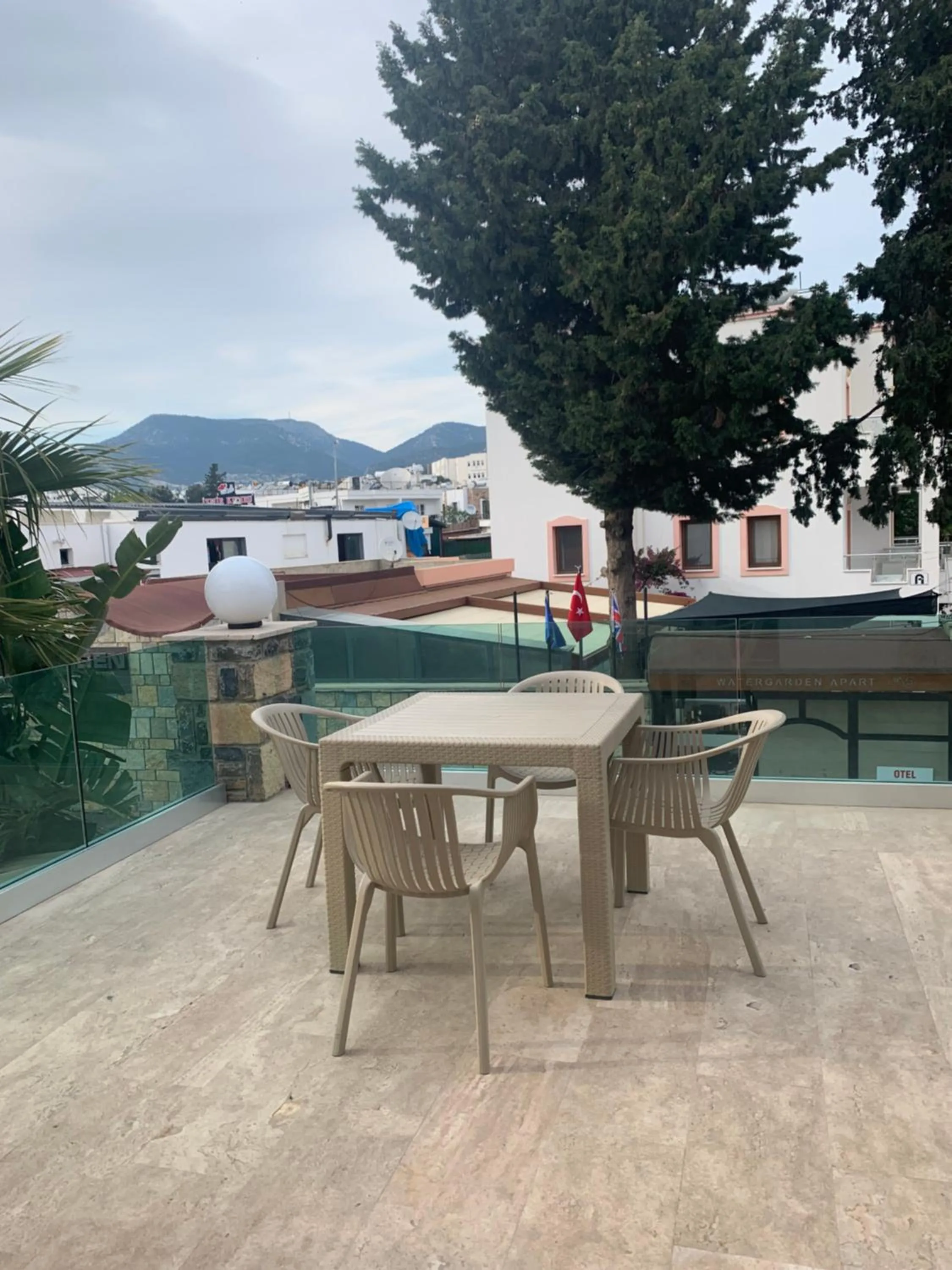 Balcony/Terrace in Orya Aparts