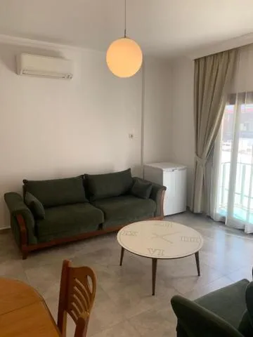 Seating area in Orya Aparts