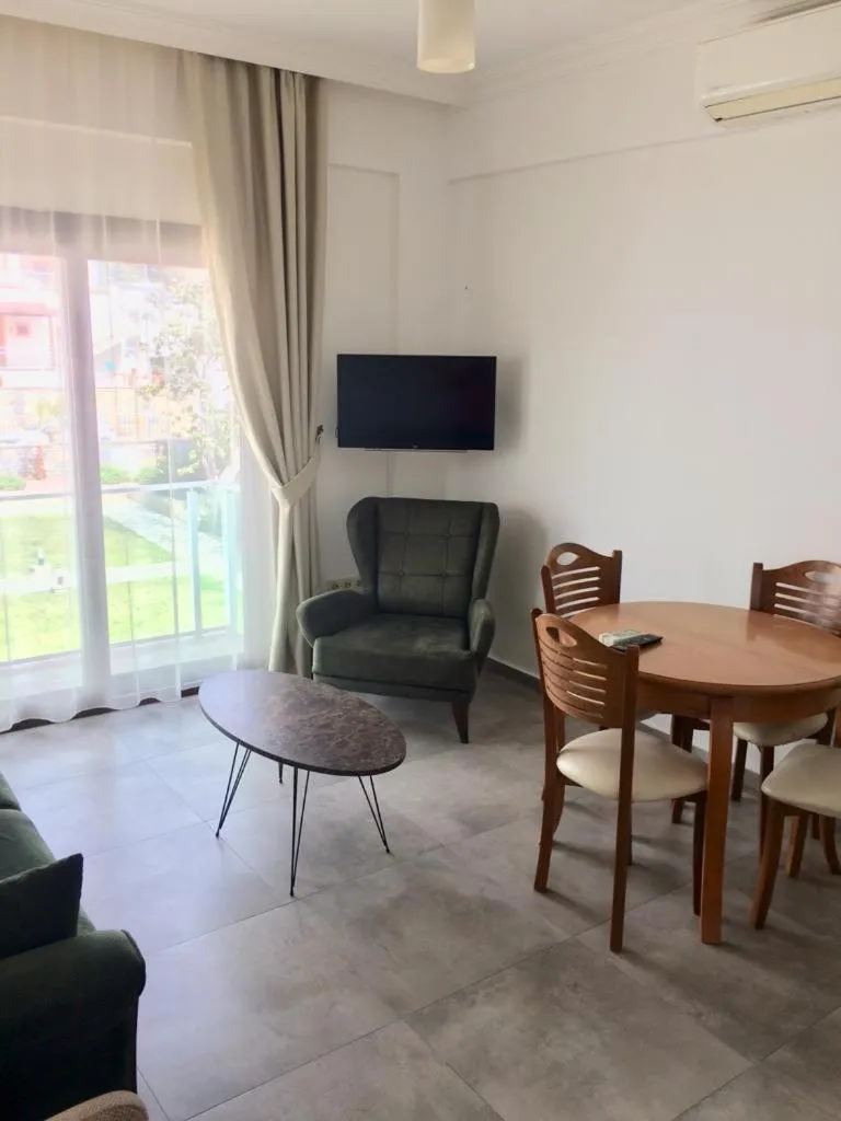 Seating area in Orya Aparts