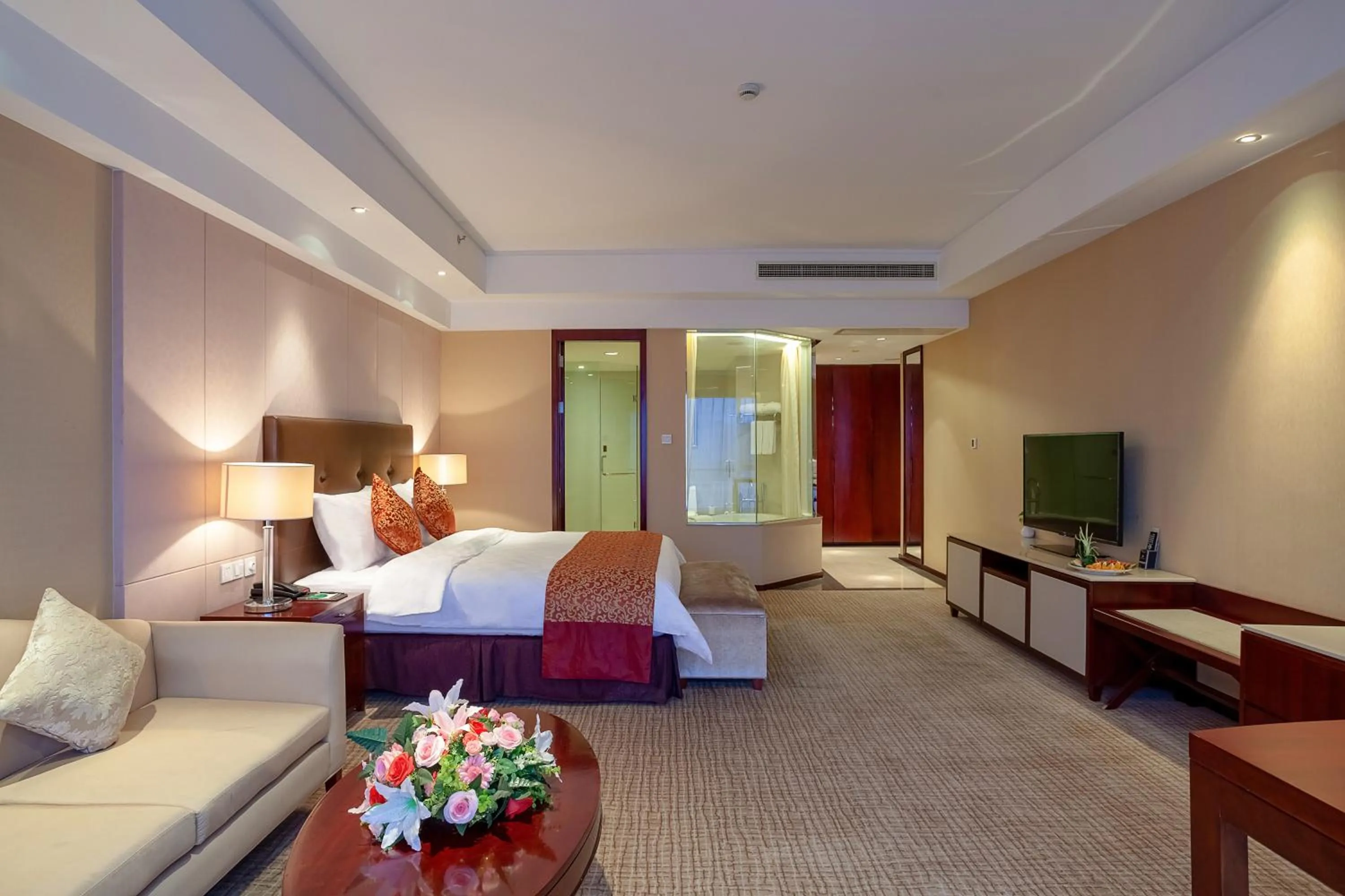 Bed in CYTS Eastern Jiading Hotel Shanghai - Original CYTS GreenTree Eastern International Hotel
