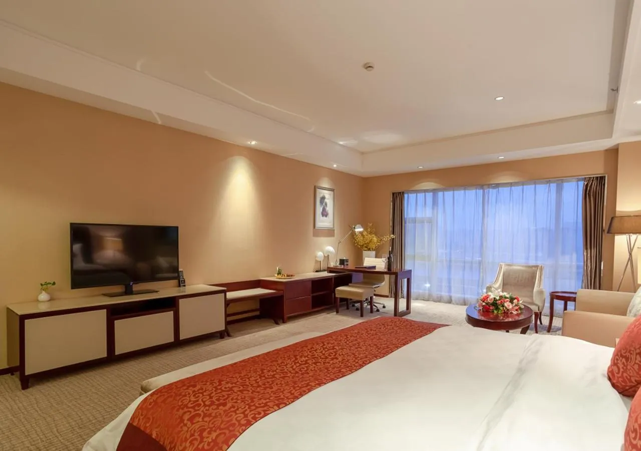 Bed in CYTS Eastern Jiading Hotel Shanghai - Original CYTS GreenTree Eastern International Hotel