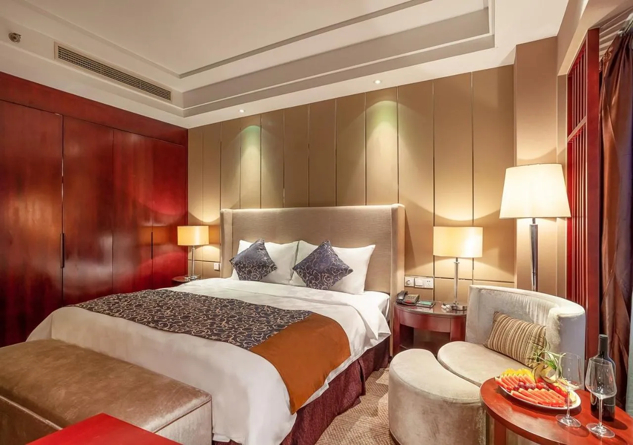 Bed in CYTS Eastern Jiading Hotel Shanghai - Original CYTS GreenTree Eastern International Hotel