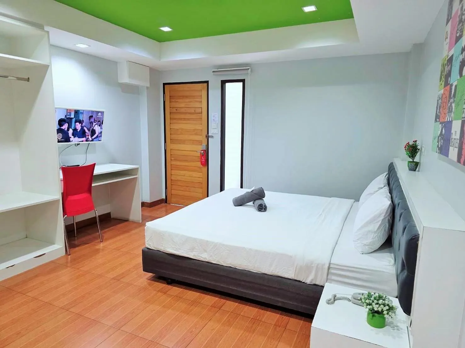 Bed in Ma Non Nont Hotel & Apartment