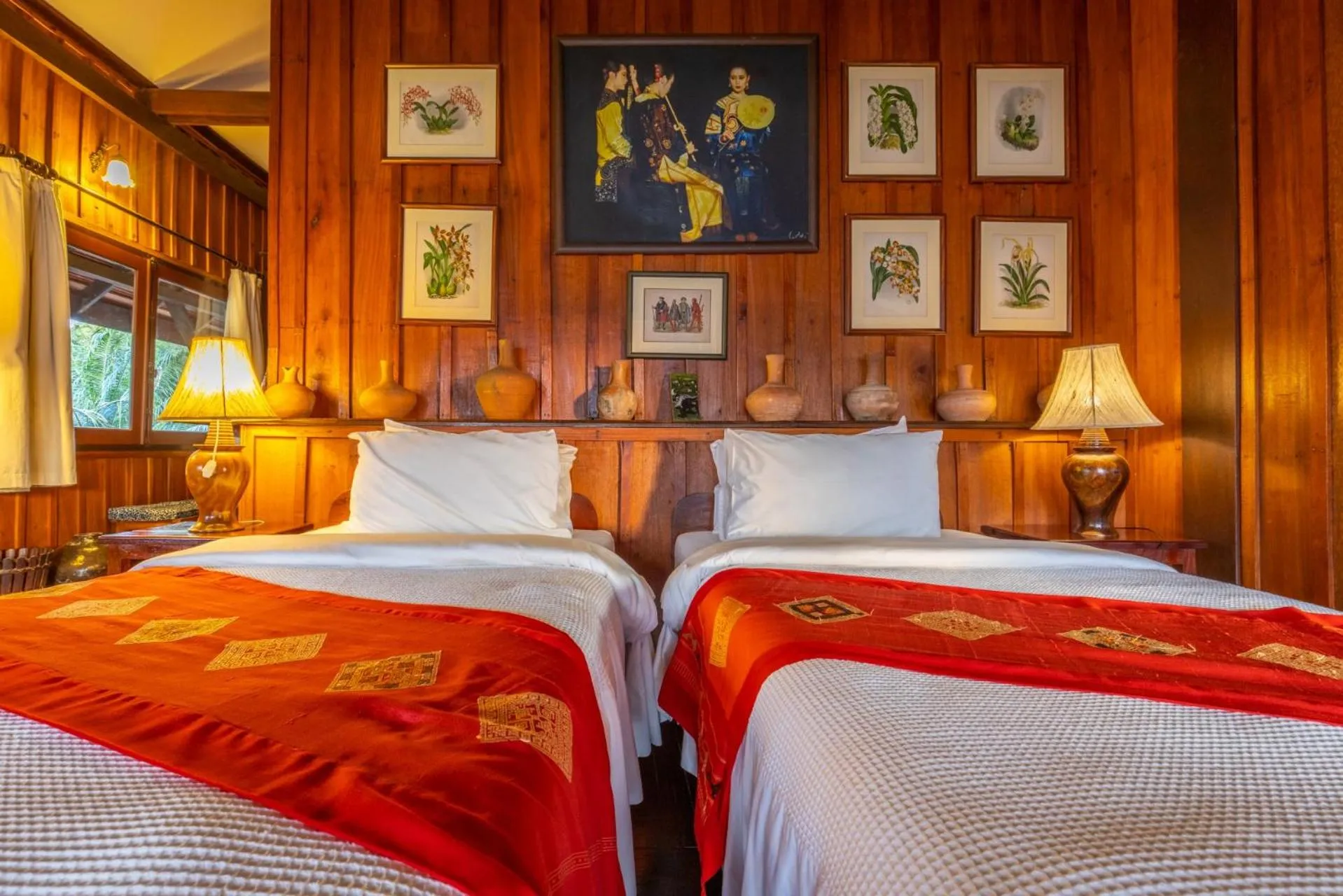 Bed in La Folie Lodge