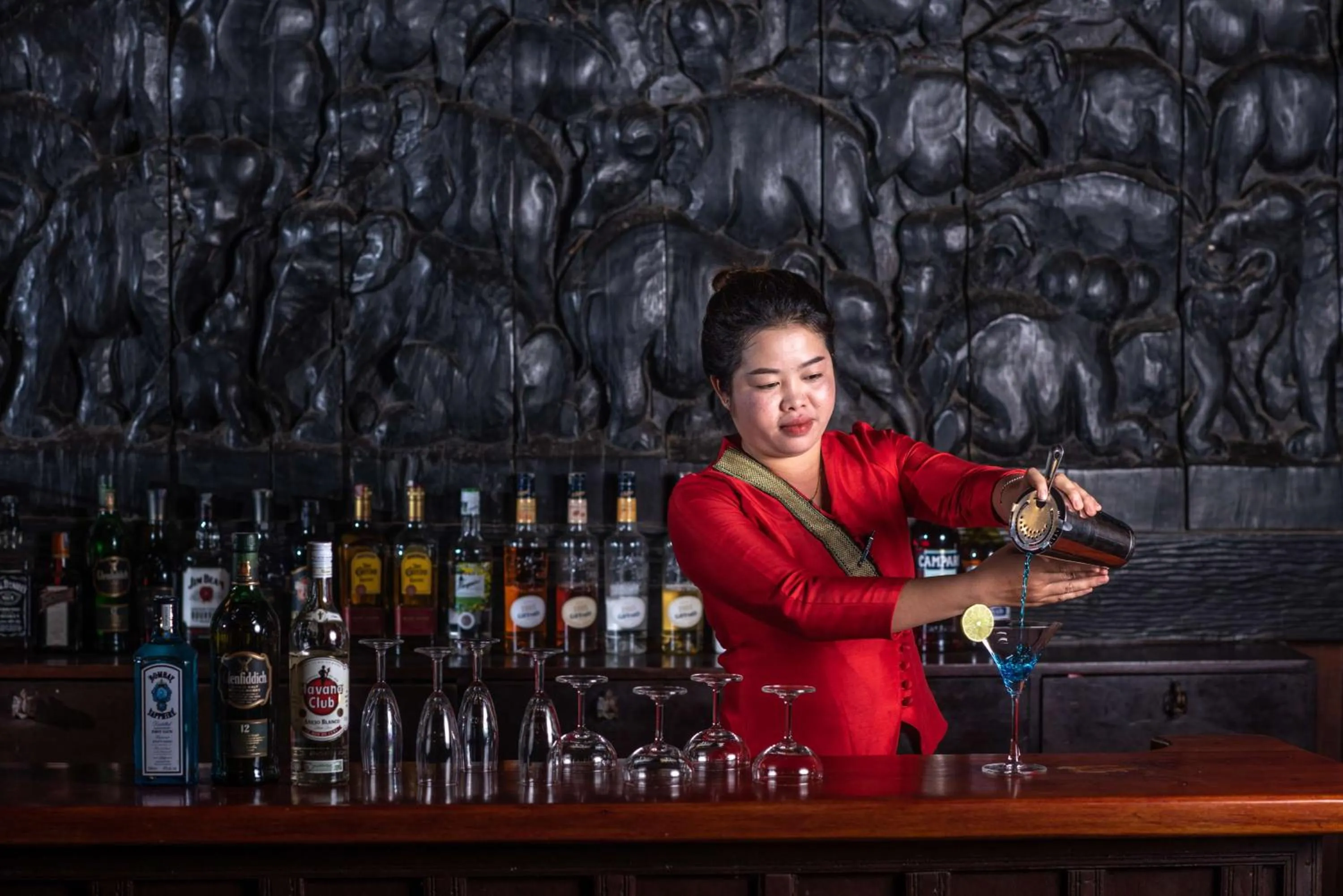 Staff in La Folie Lodge