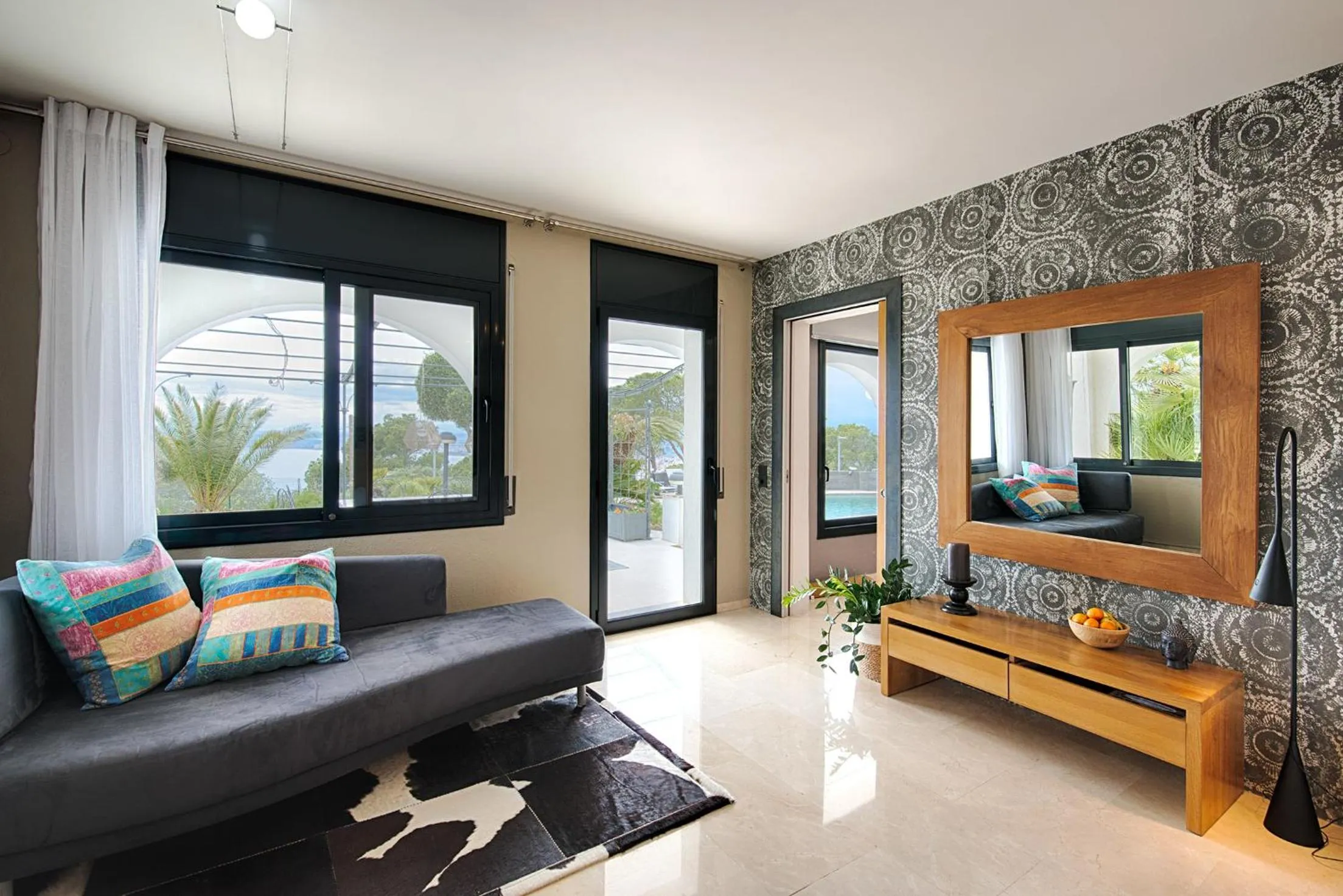 Seating area in Casa de l’Albada