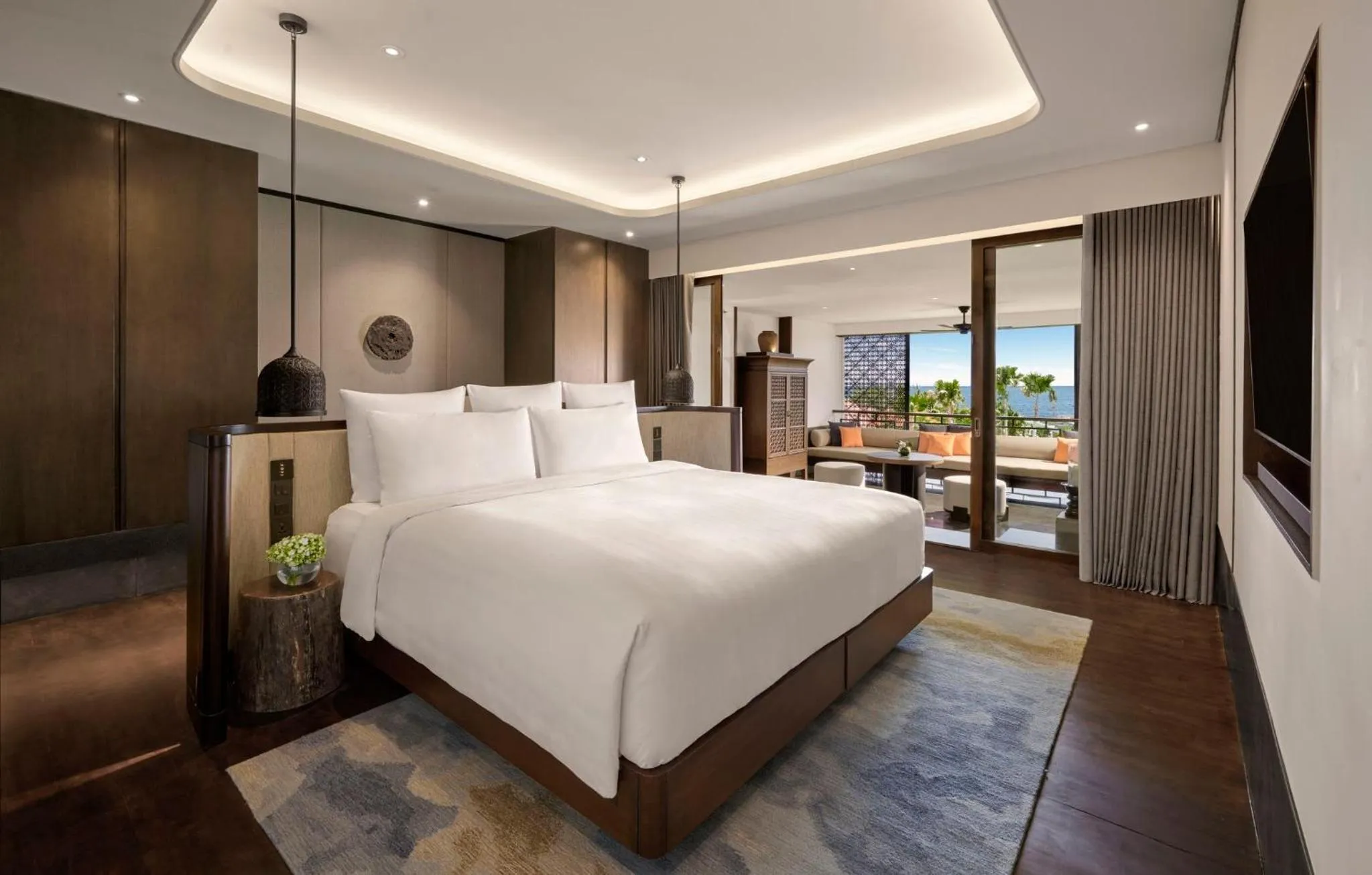 Photo of the whole room, Bed in InterContinental Bali Sanur Resort by IHG